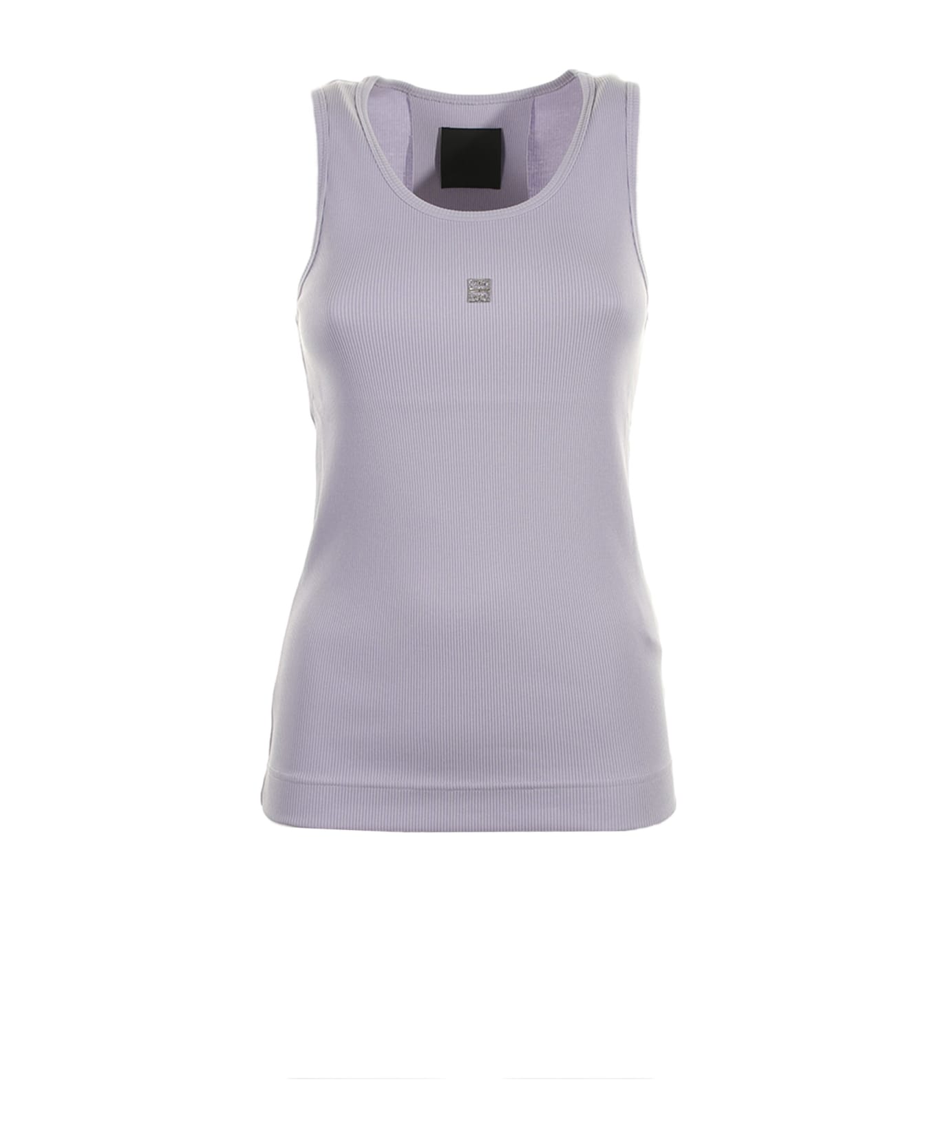 Givenchy Tank Top With Logo - LAVANDER タンクトップ