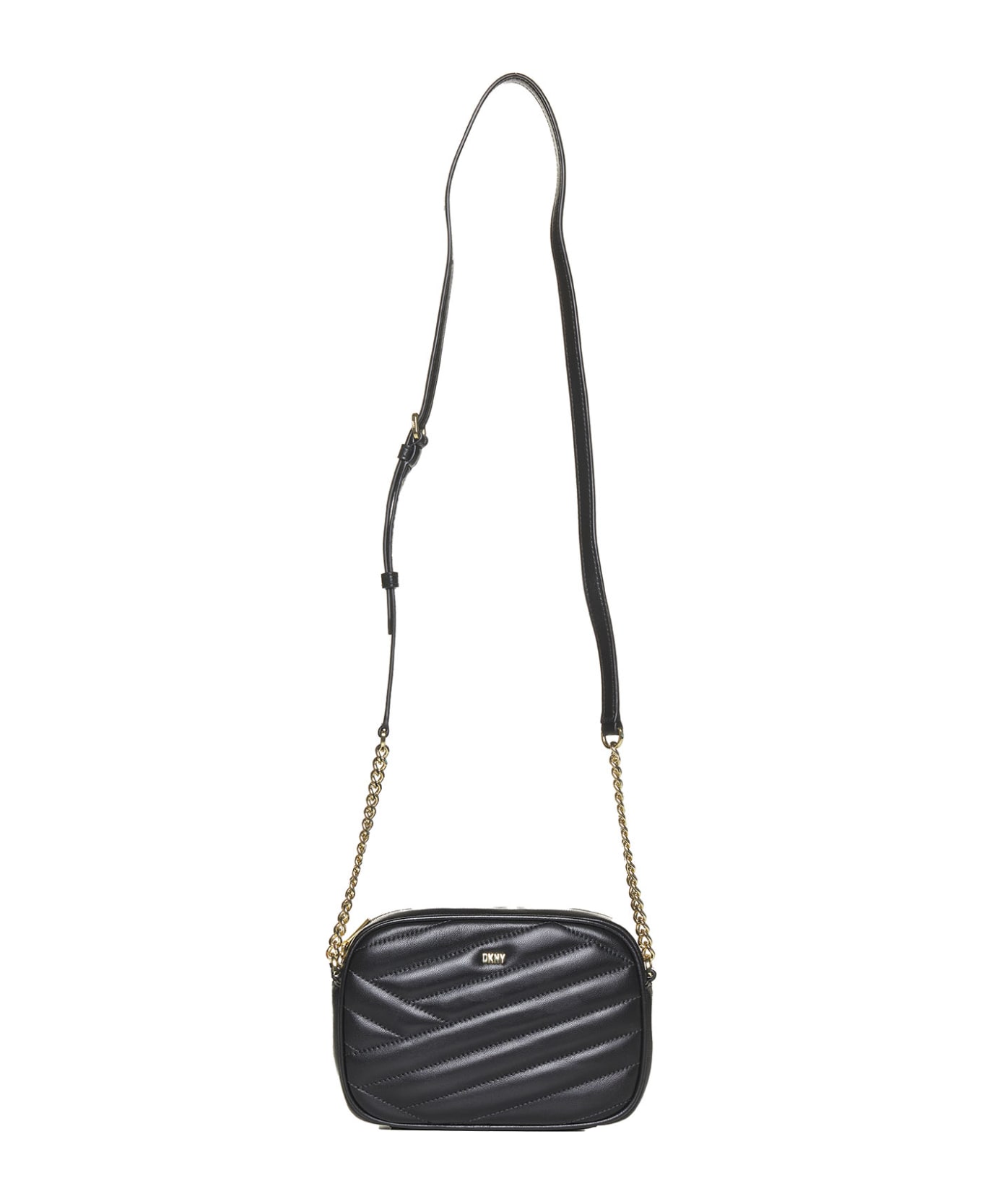 DKNY Shoulder Bag - Black/gold