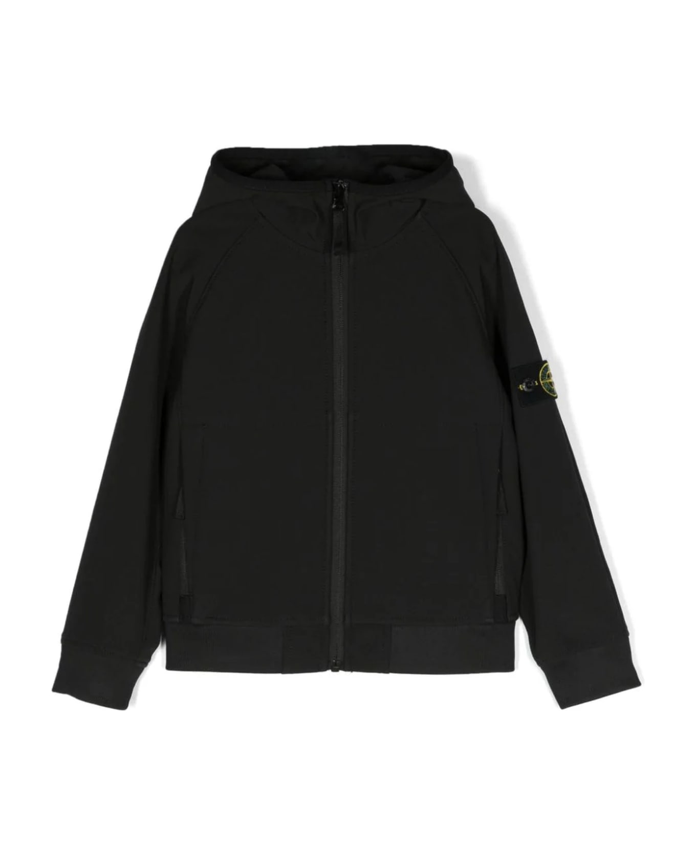 Stone Island Junior Stone Island Kids Coats Black - Black