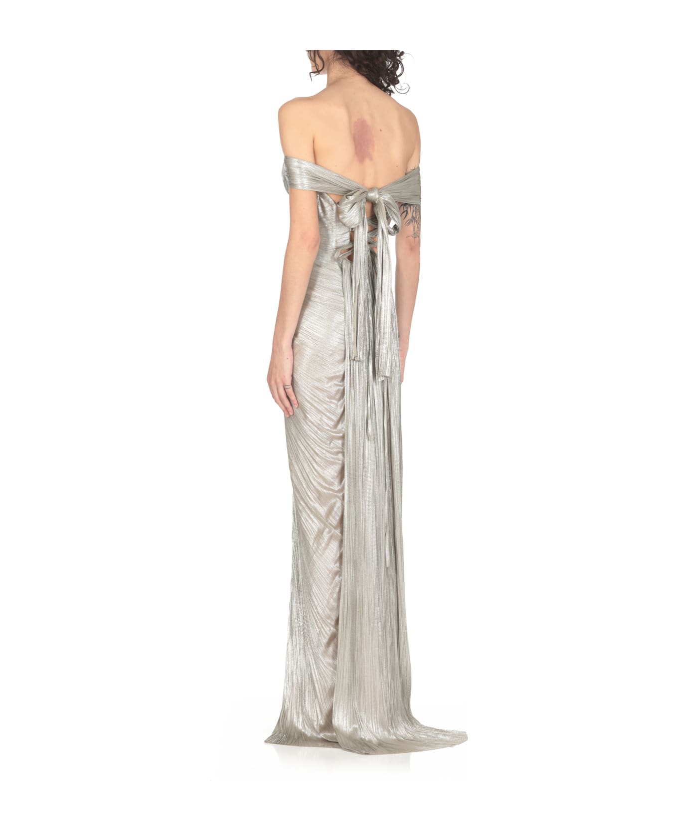 Maria Lucia Hohan Tia Dress - Silver