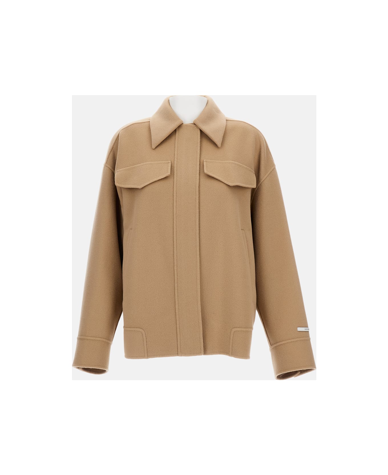 SportMax Wool Jacket - Beige