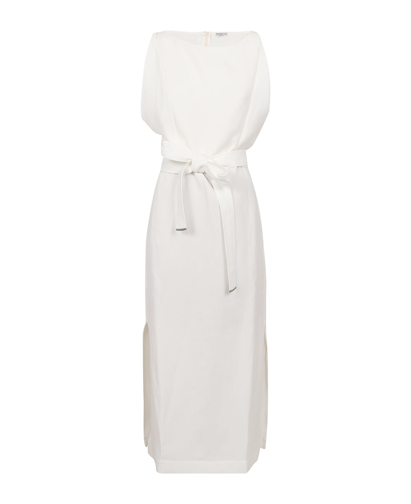 Brunello Cucinelli Wrap Dress - Naturale ワンピース＆ドレス