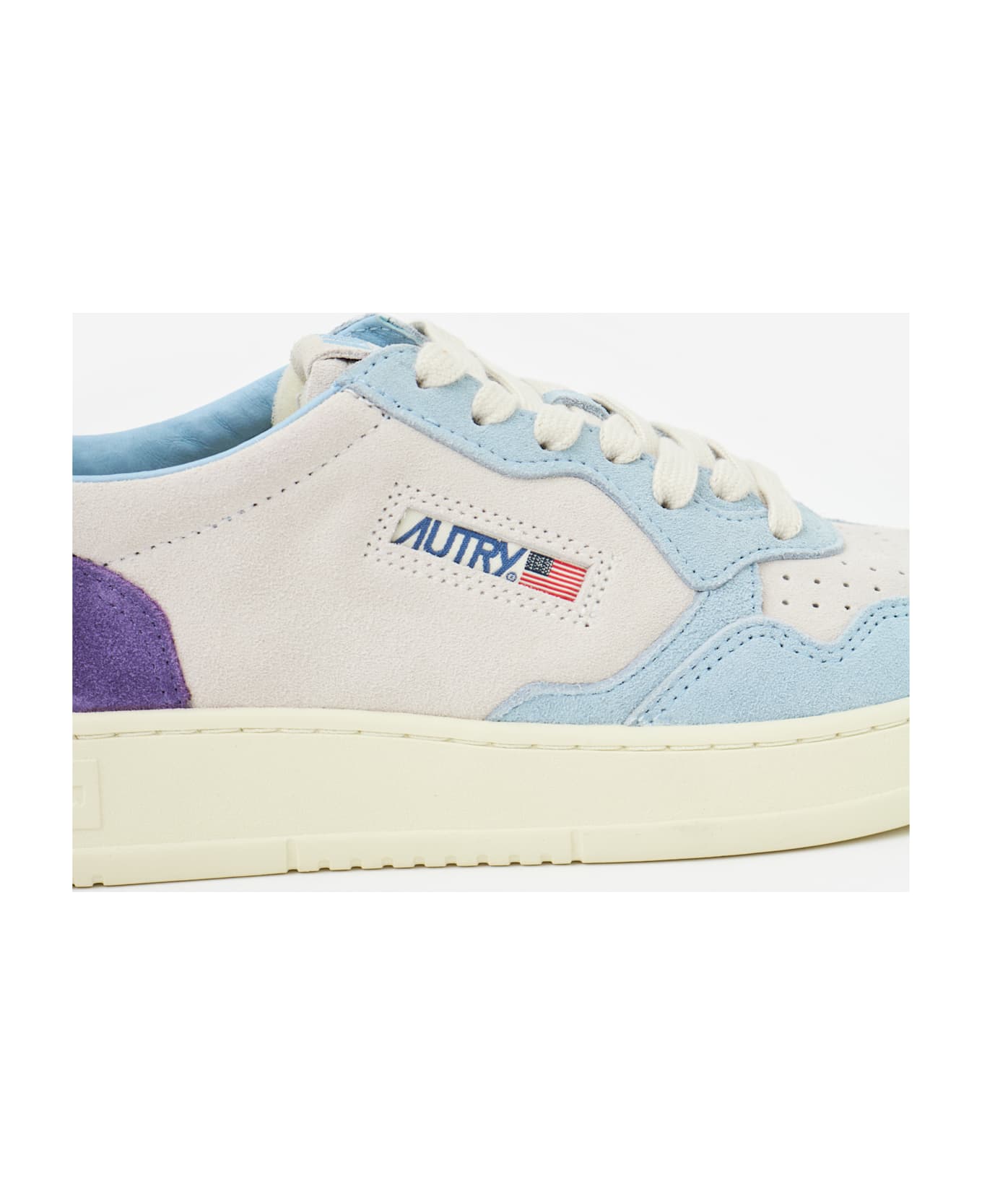 Autry 01 Low Sneakers - Cyan