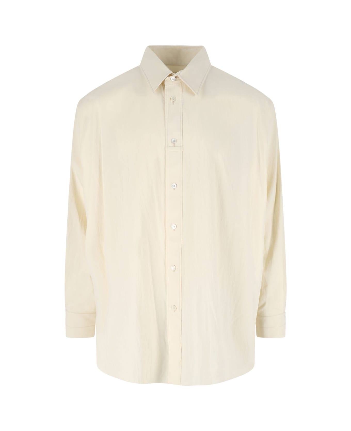 Lemaire 'loop' Shirt - Cream