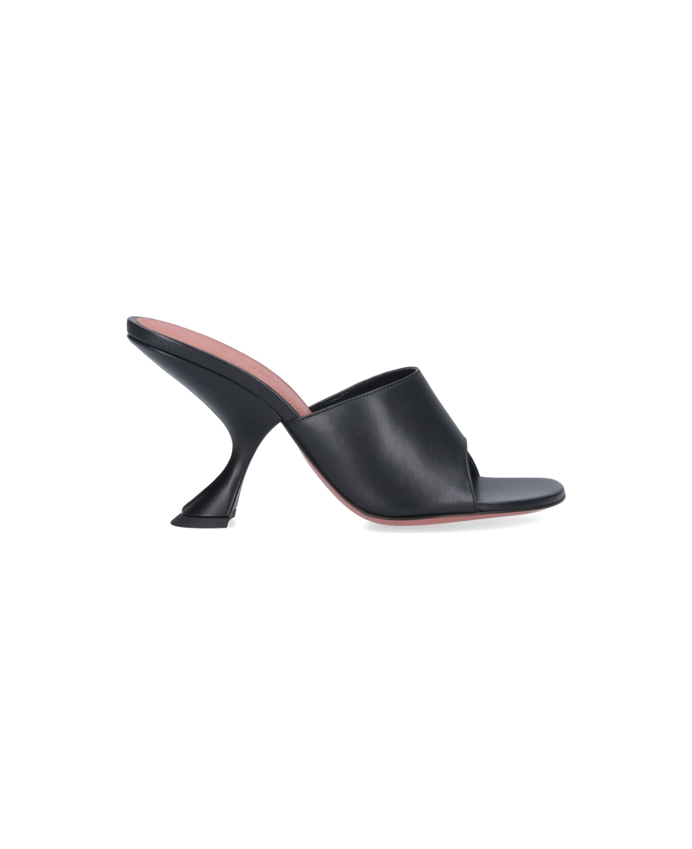 Amina Muaddi 
lupita Slipper
 Sandals - Black  