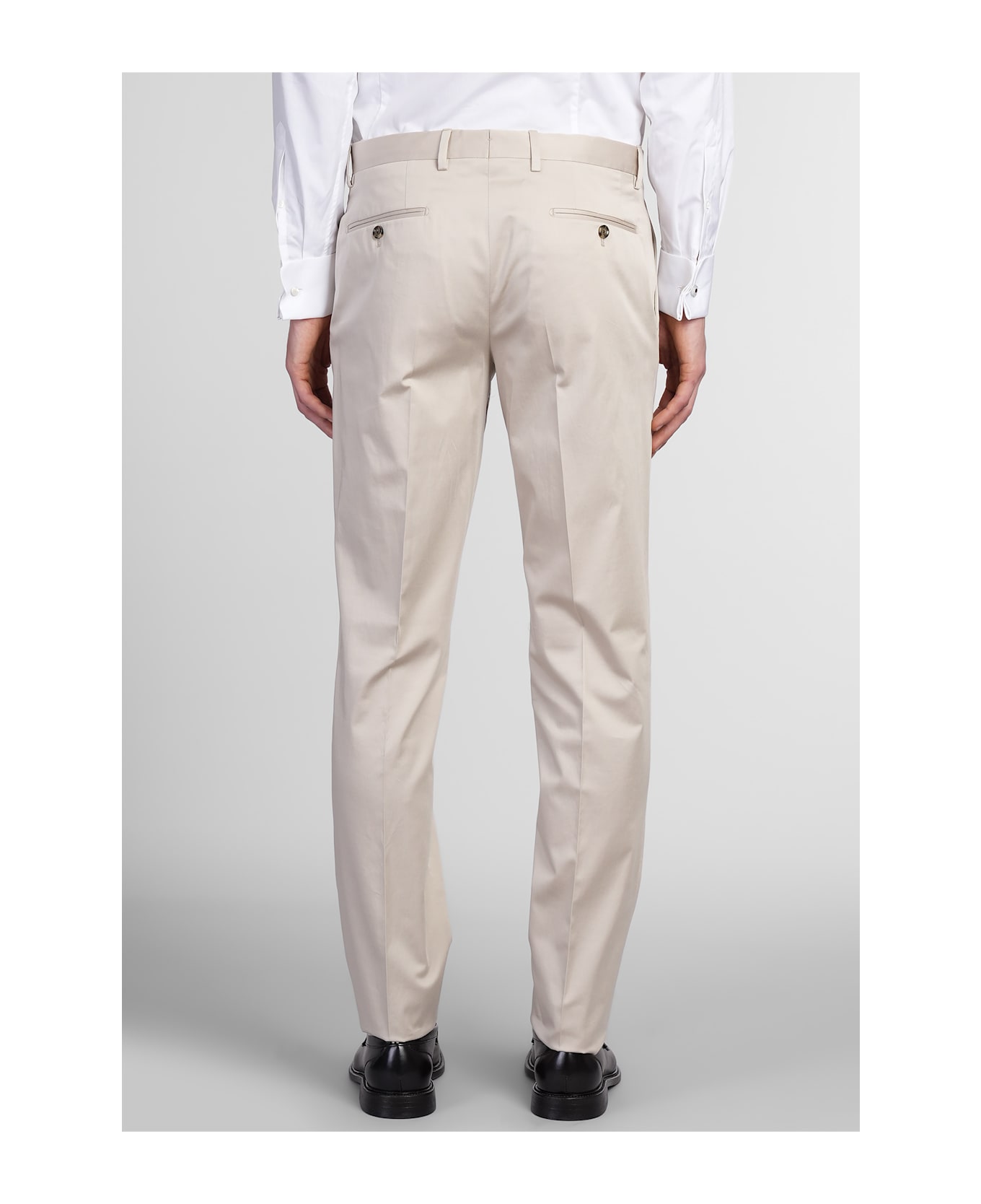 Lardini In Beige Cotton - beige