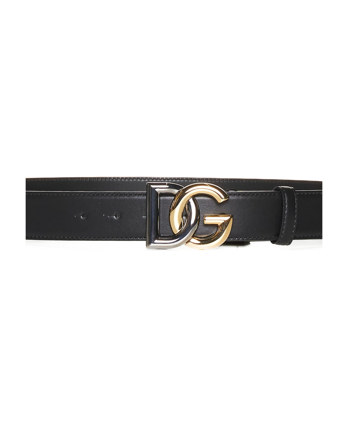 Dolce & Gabbana Dg Logo Belt - Black ベルト