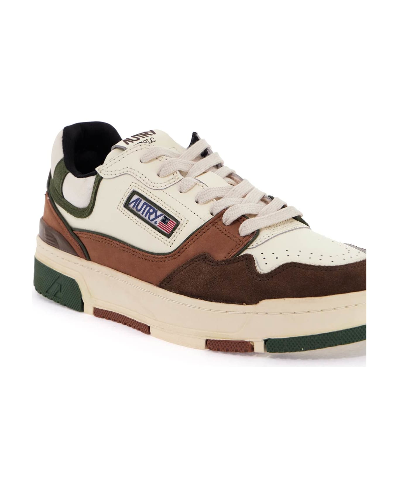 Autry Leather Clc Sneakers - EBONY MIL