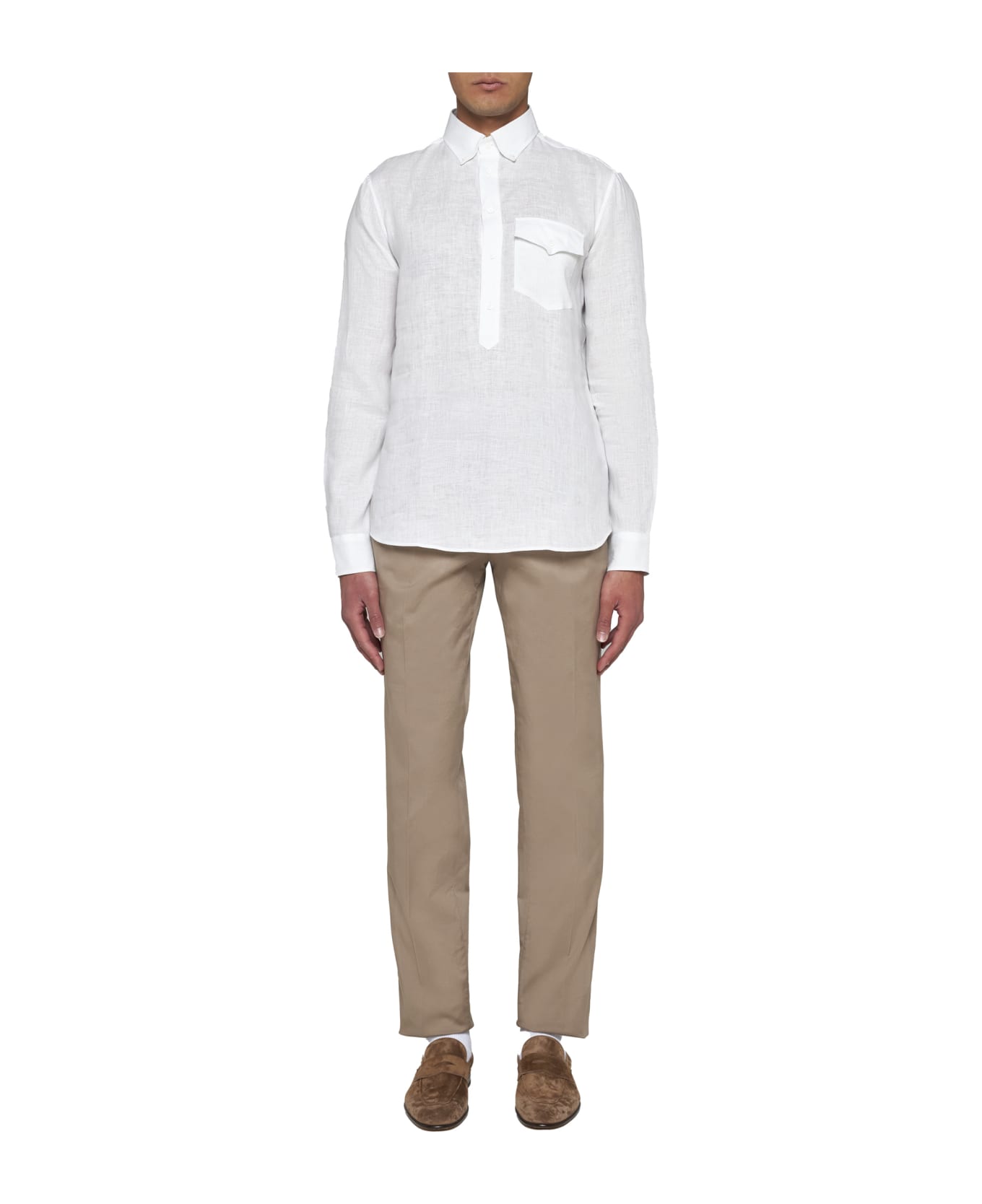 Brunello Cucinelli Shirt - Bianco naturale