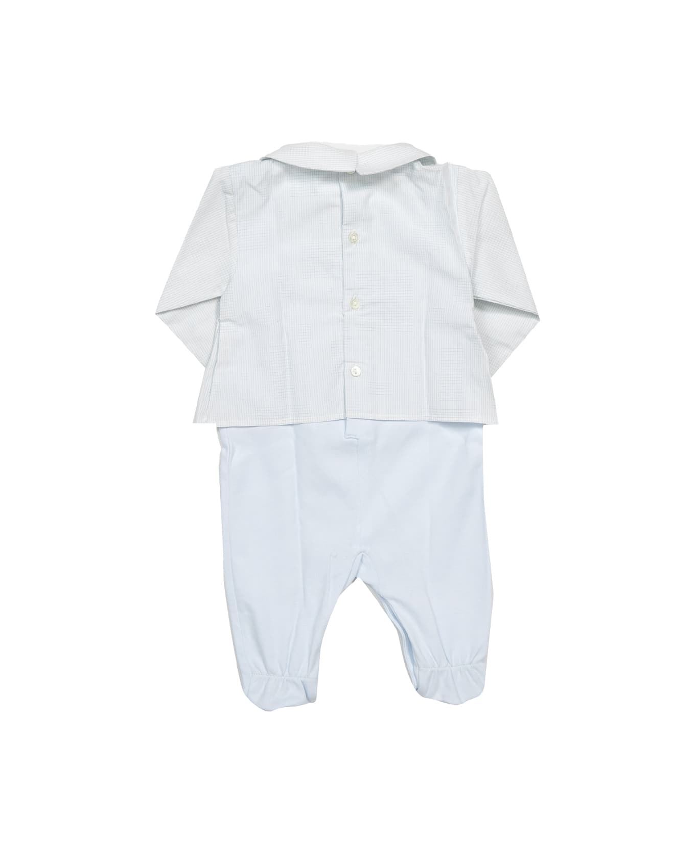 Dior Baby シャツ　6A Baby Short-Sleeved Shirt Stonewashed Blue Cotton Denim | DIOR