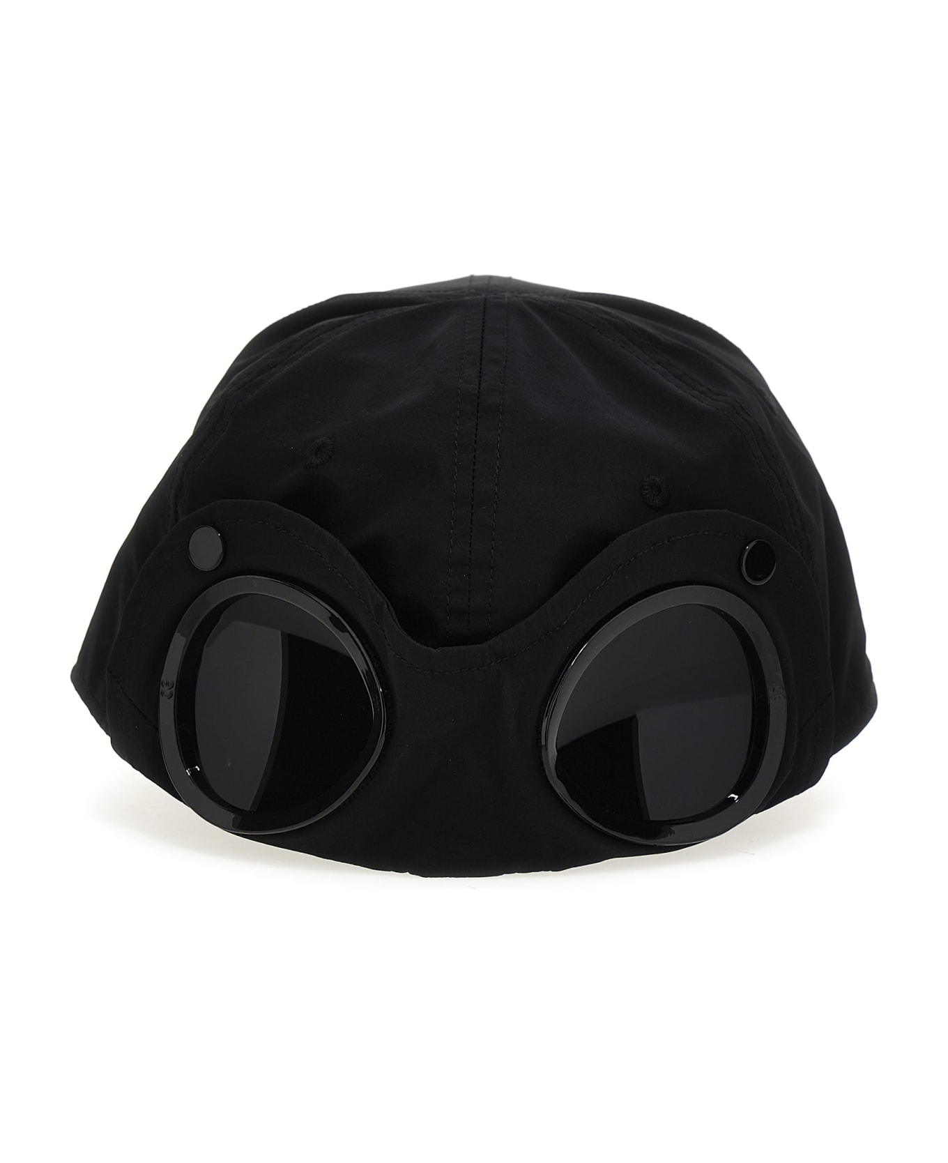 C.P. Company 'goggles' Cap - Black