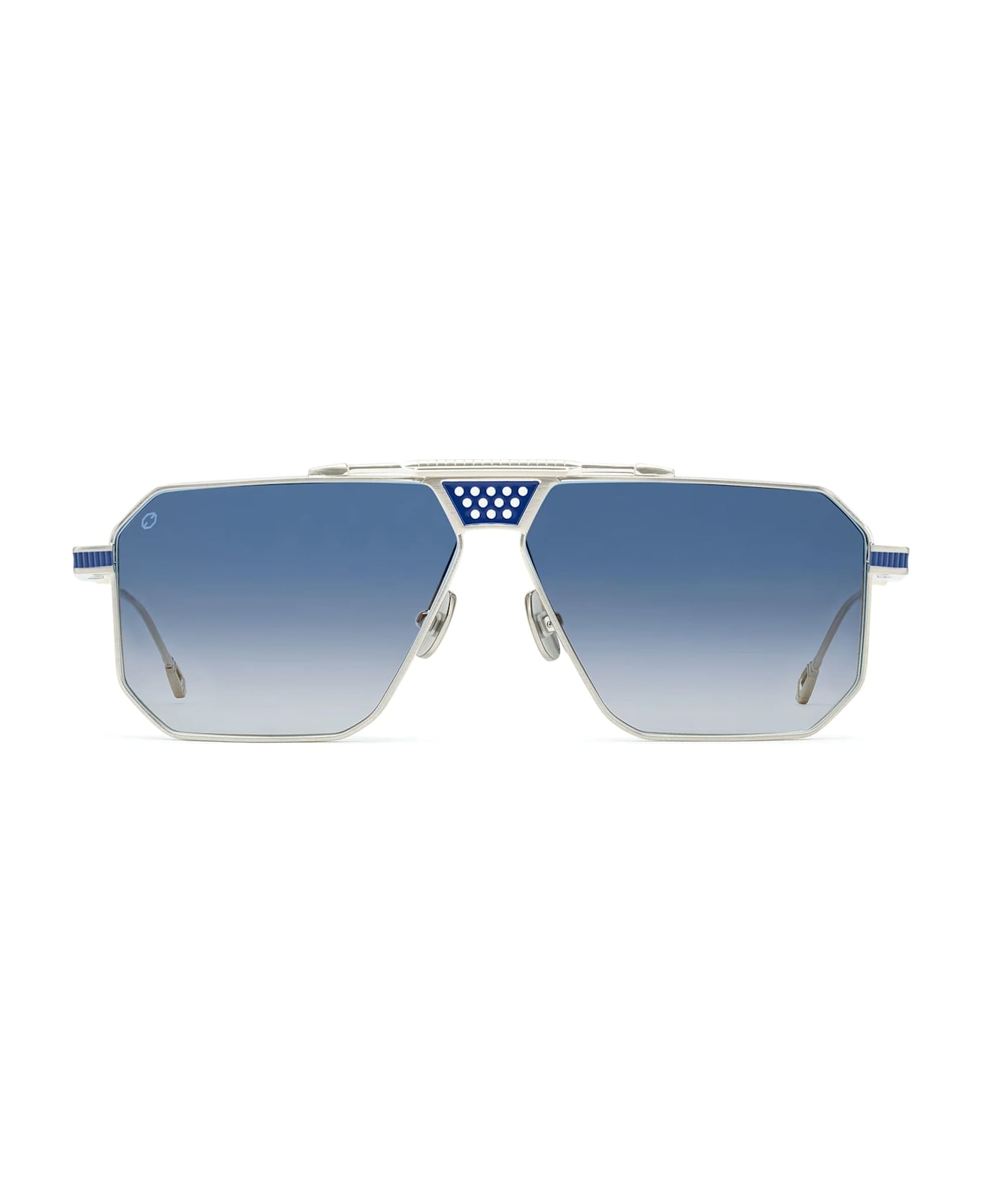 T Henri Berlinette - Argent Bleu Sunglasses - Silver/blue