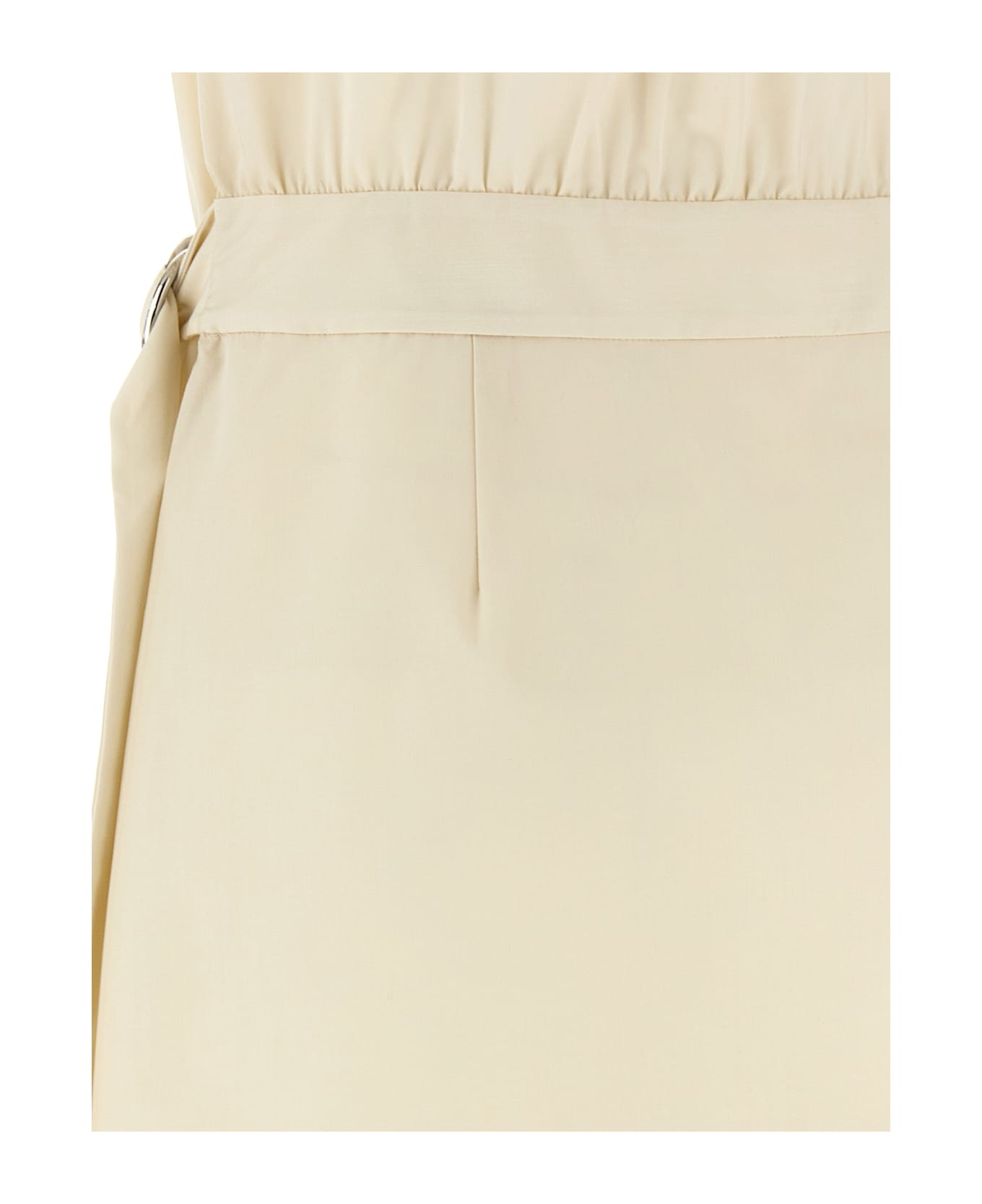 Theory Wrap Dress - Beige