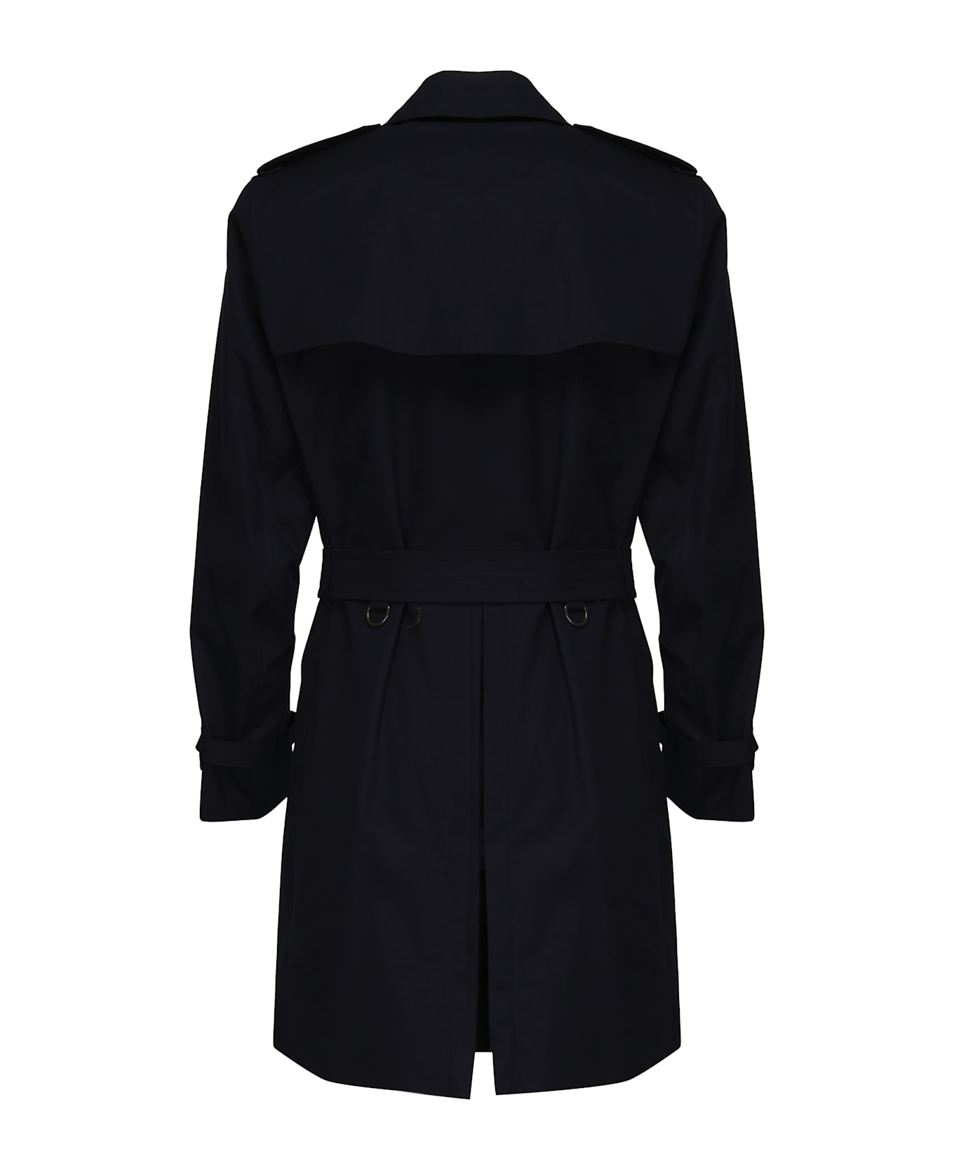 Burberry Kensington Trench Coat - Blue