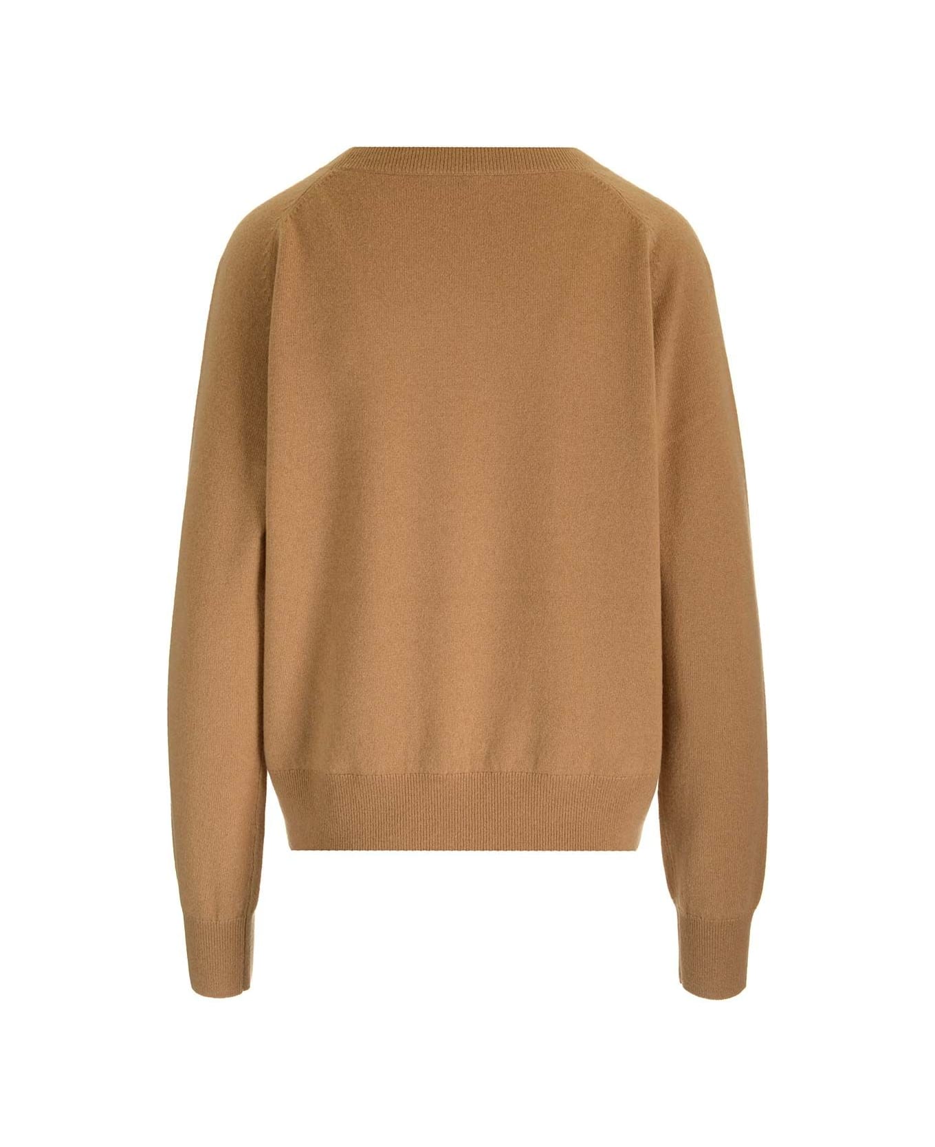 Dries Van Noten Cashmere Knit Sweater - Beige