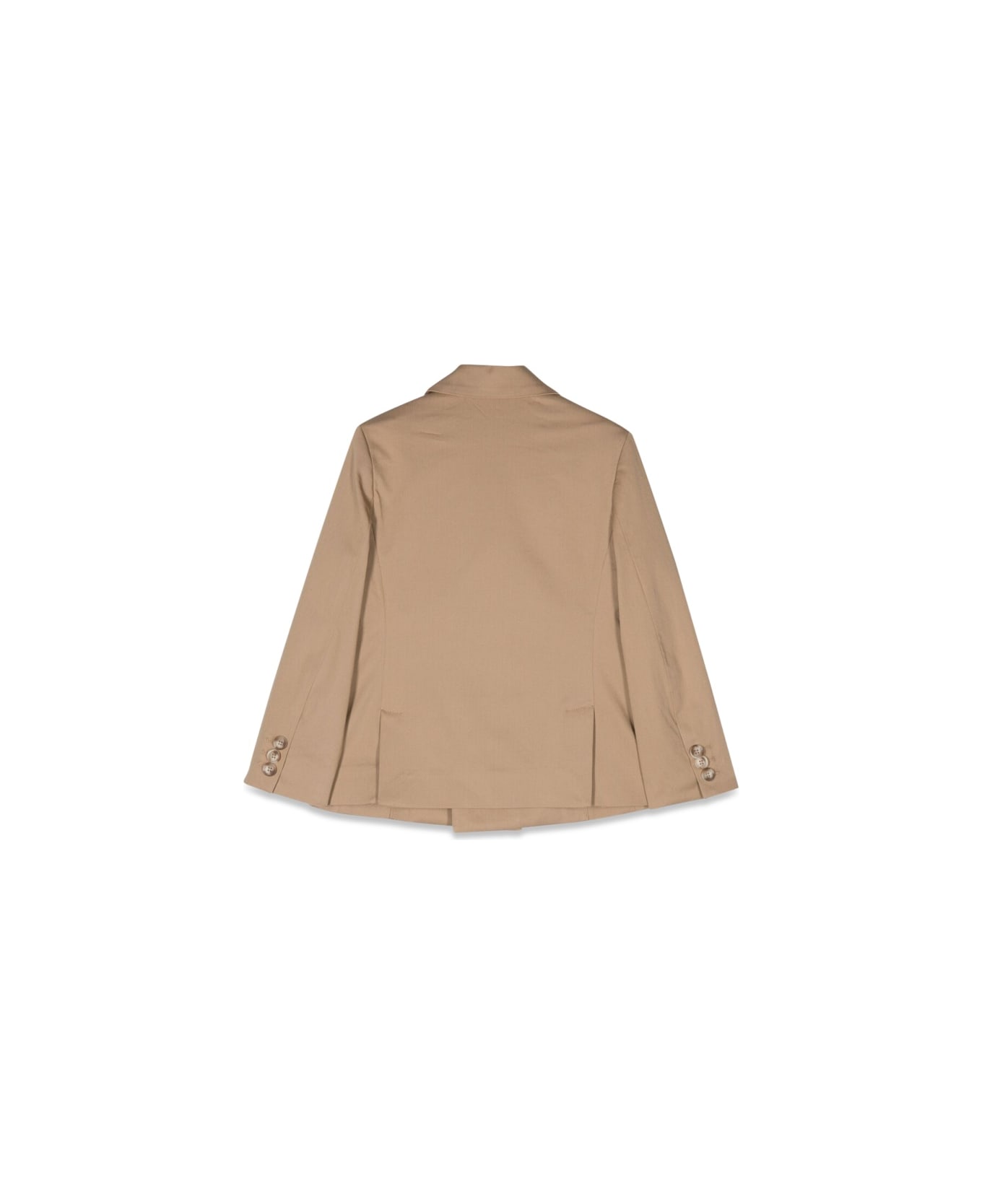 Fay Double-breasted Jacket - BEIGE