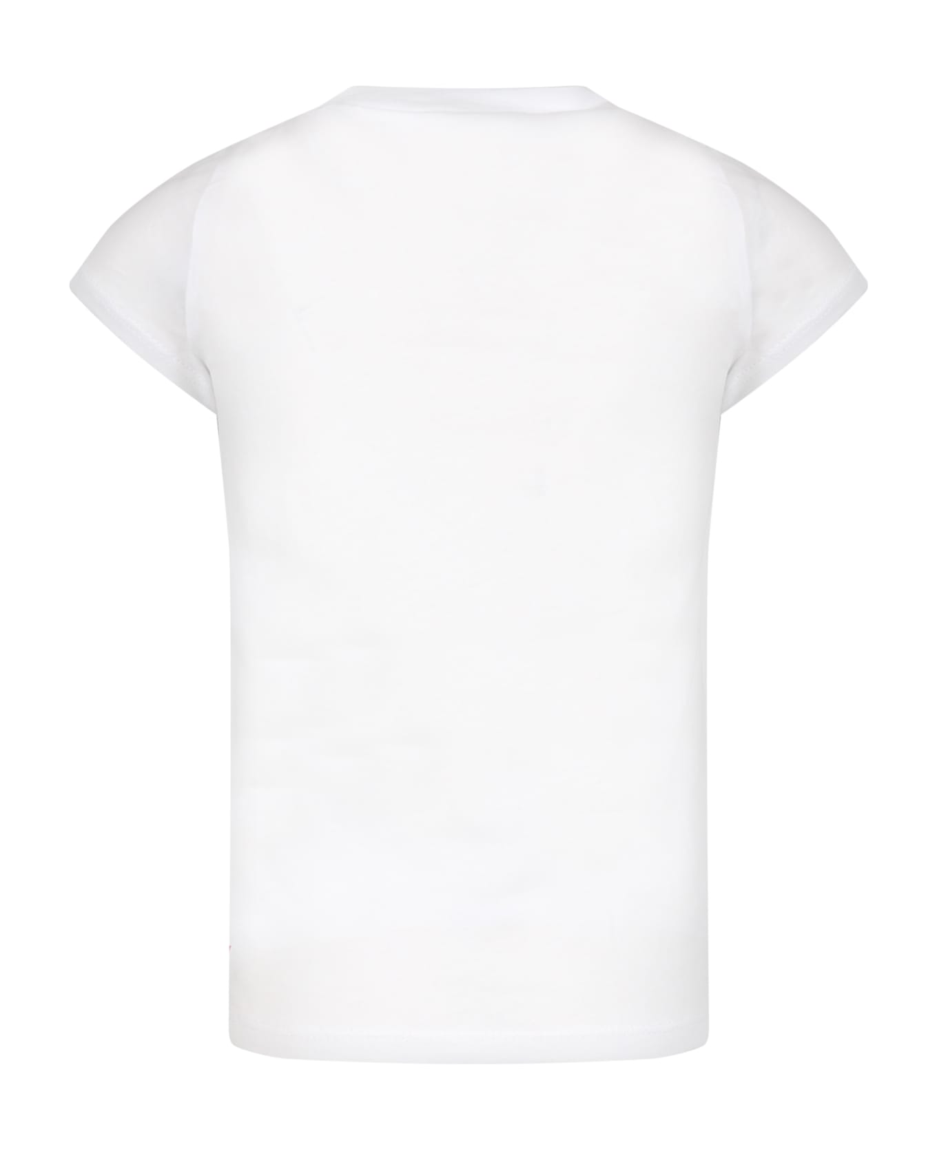 Levi's White T-shirt For Boy With Logo - White