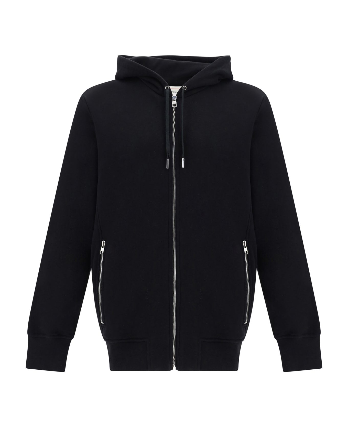 Alexander McQueen Charm Print Hooded Sweatshirt - Black