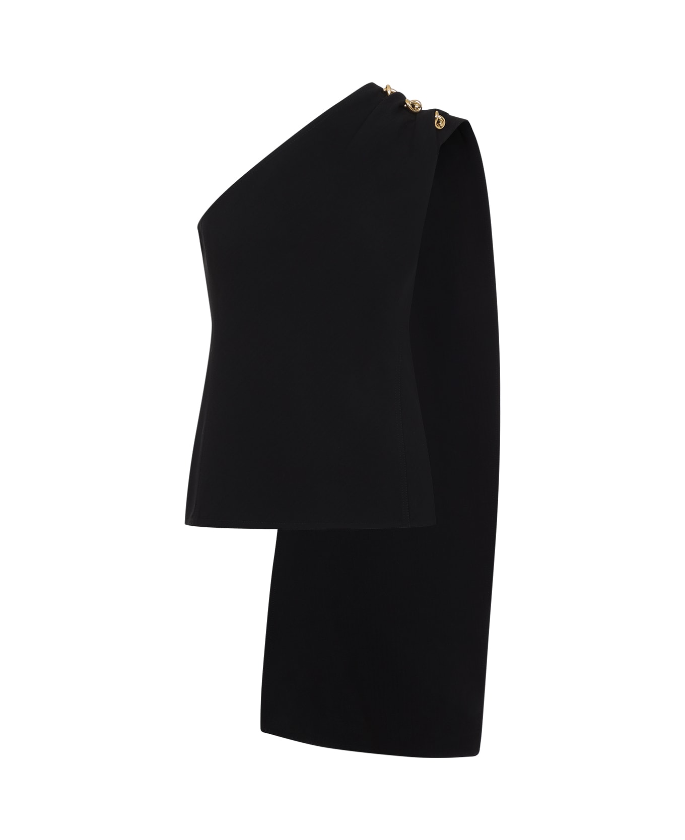 Bottega Veneta Asymmetric Top - Black