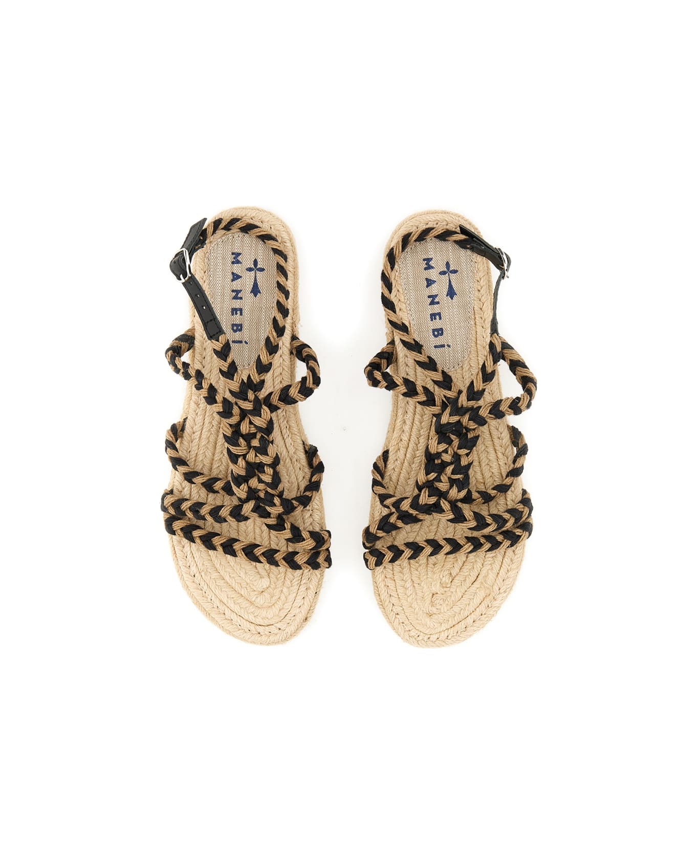 サンダル・ミュール MANEBI SS23 SANDAL ROPE (F7.5Y0_JUTEROPENATURAL) Natural Rope Sandals | Manebi | Peek