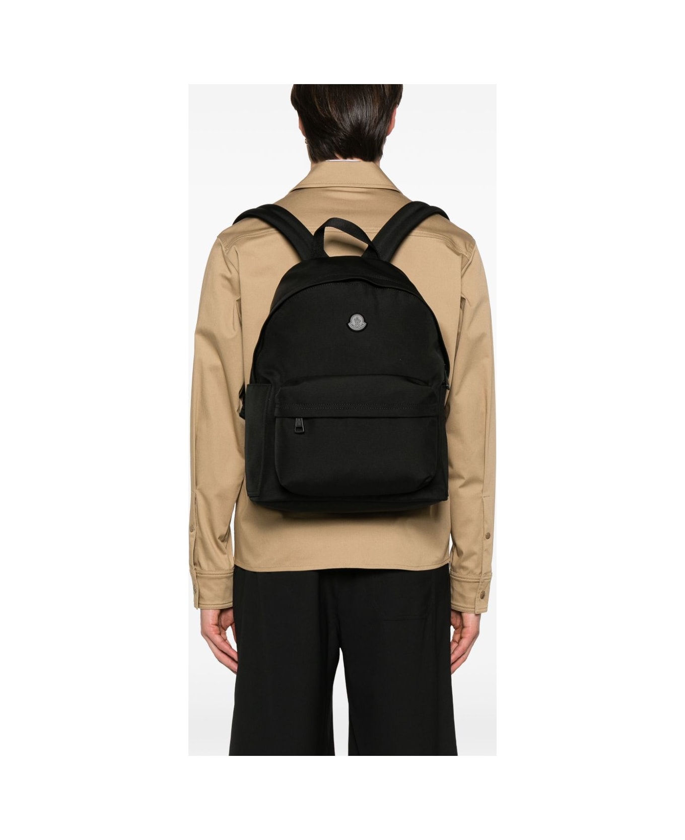Moncler Pierrick Nylon Backpack - Black