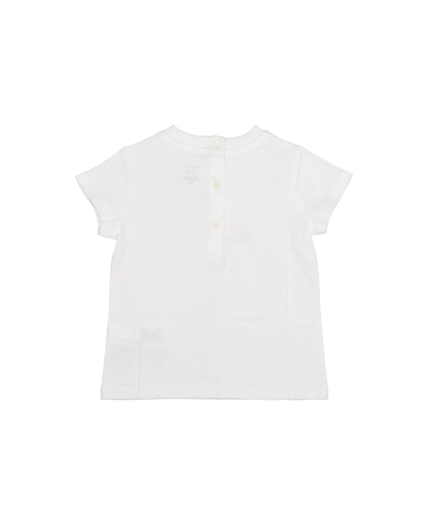 Polo Ralph Lauren Sspolotshirt Knit Shirts T-shirt - White