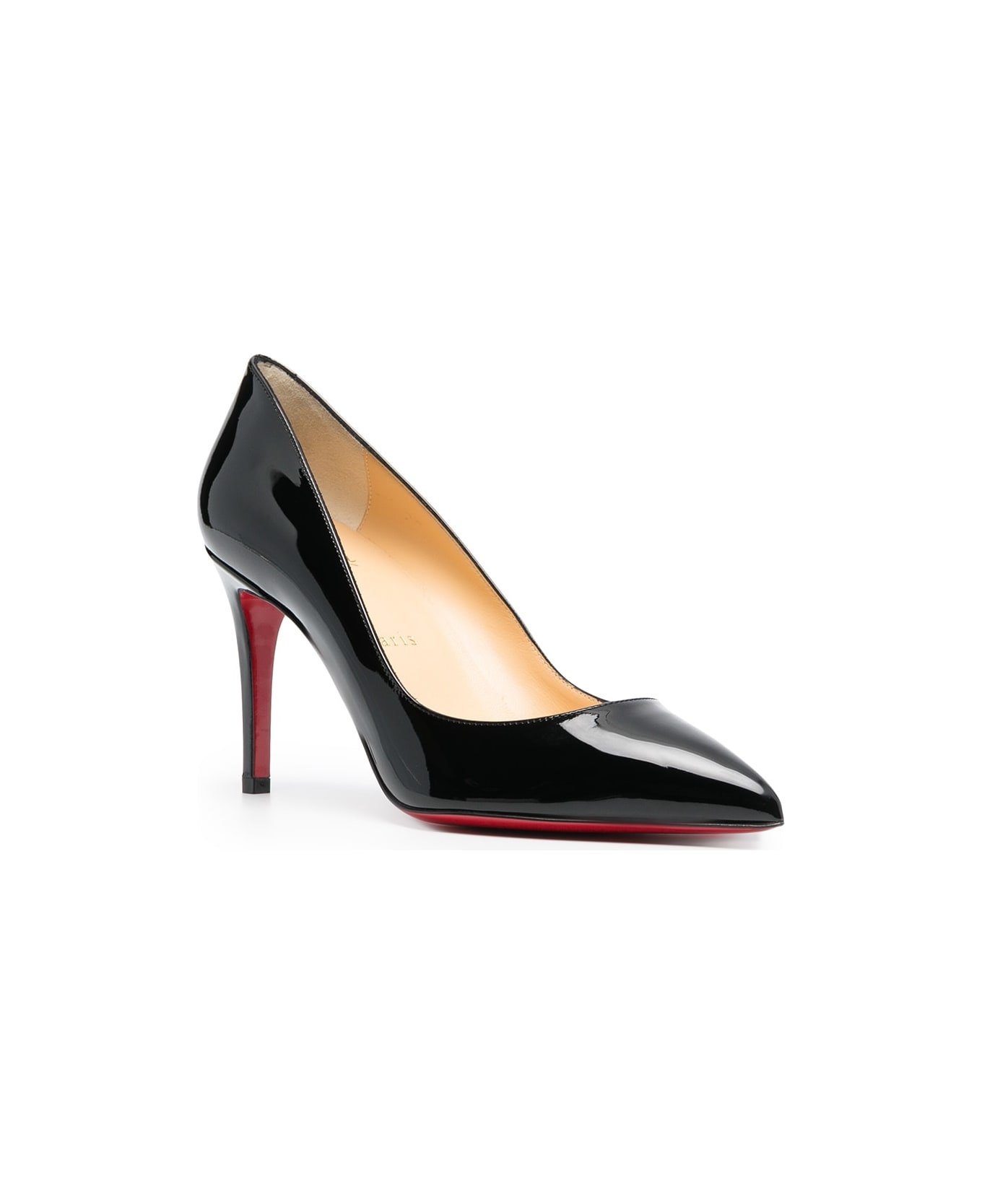 Christian Louboutin Pigalle Leather Pumps - Black