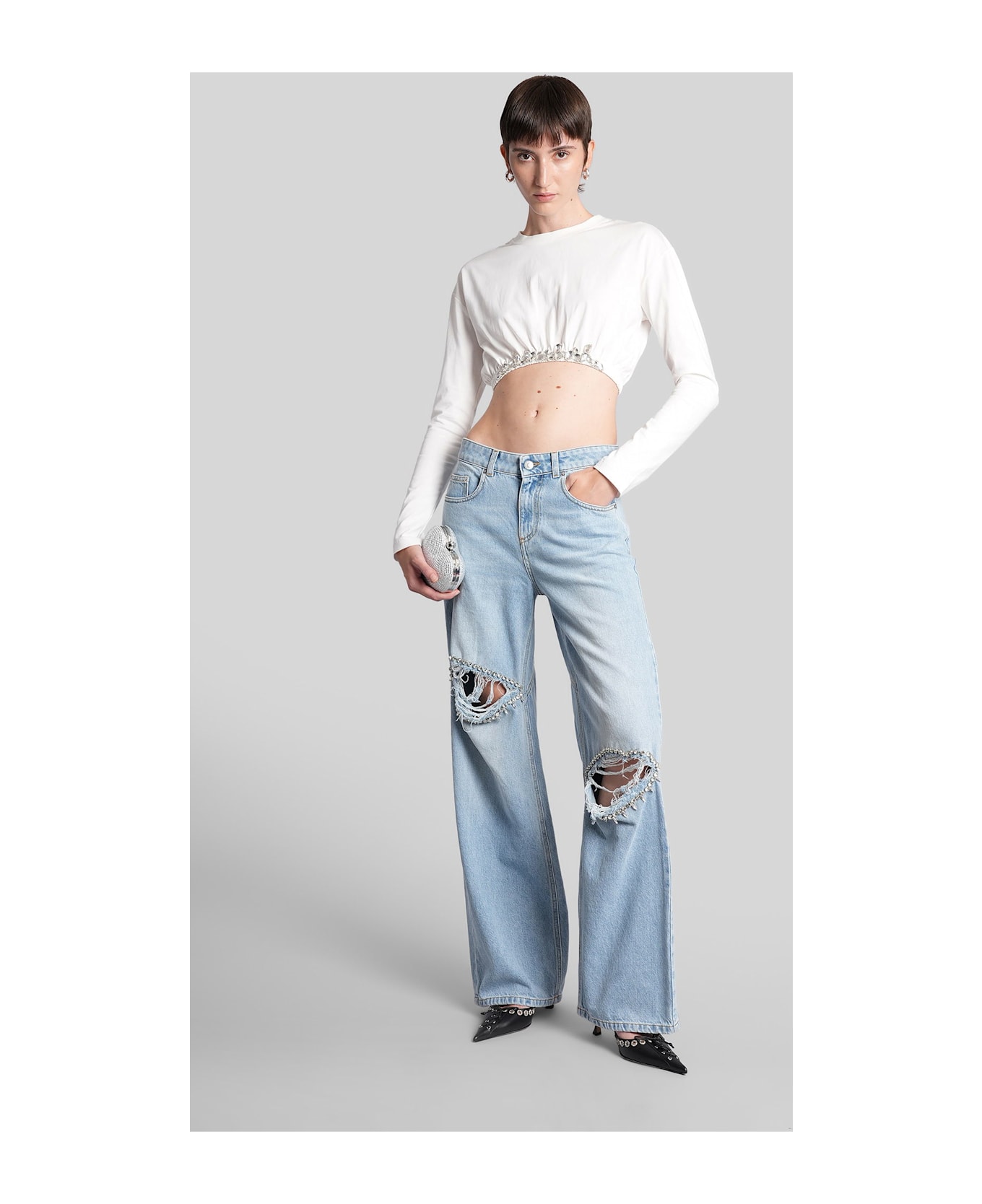 AREA Jeans In Blue Denim - blue