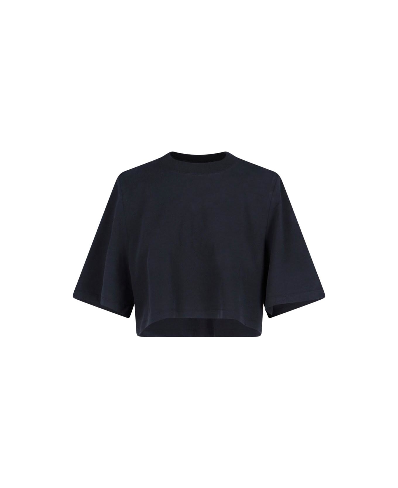 Isabel Marant Crop T-shirt - Black