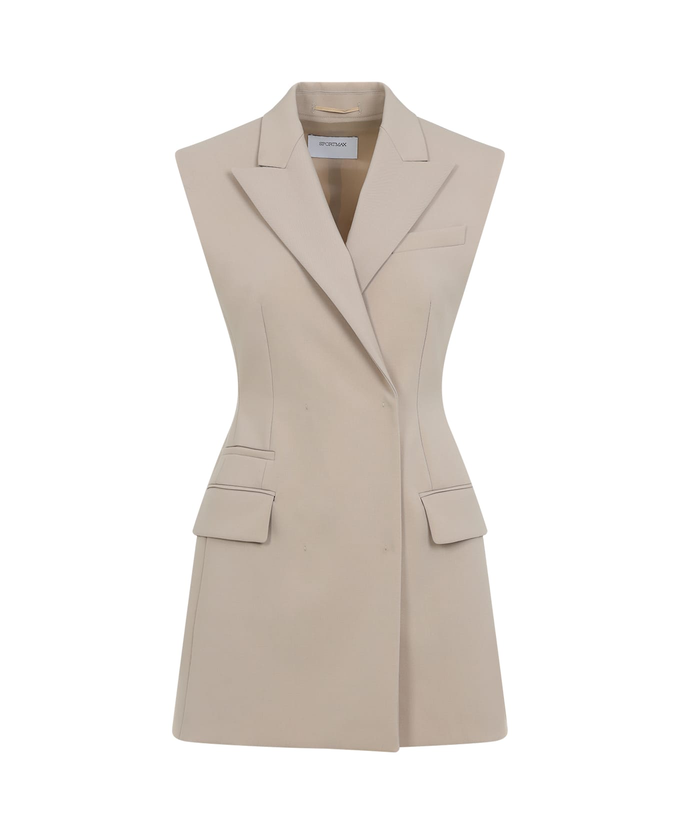 SportMax Pegli Gilet - Miele