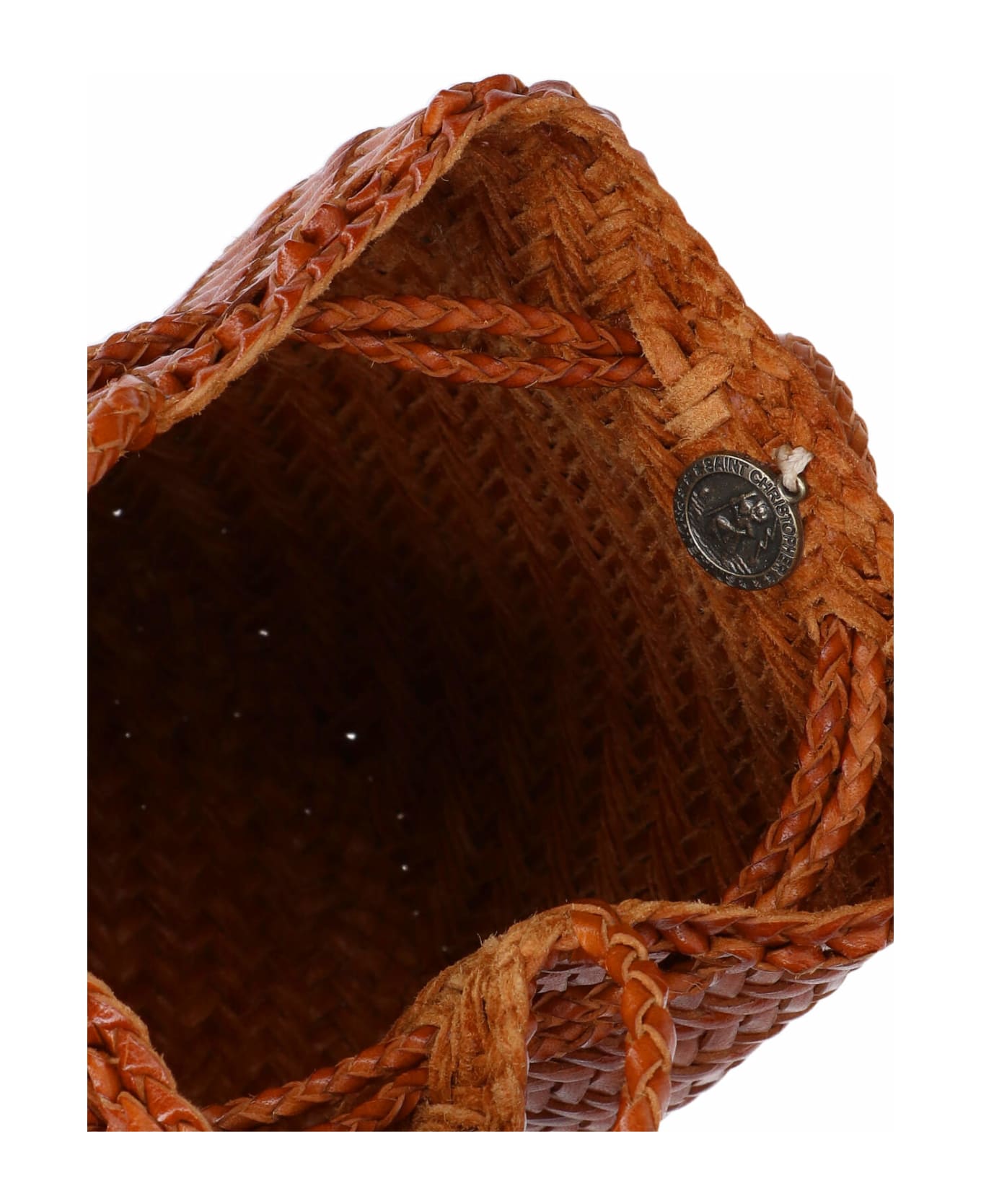 Dragon Diffusion 'pompom' Bucket Bag - BEIGE