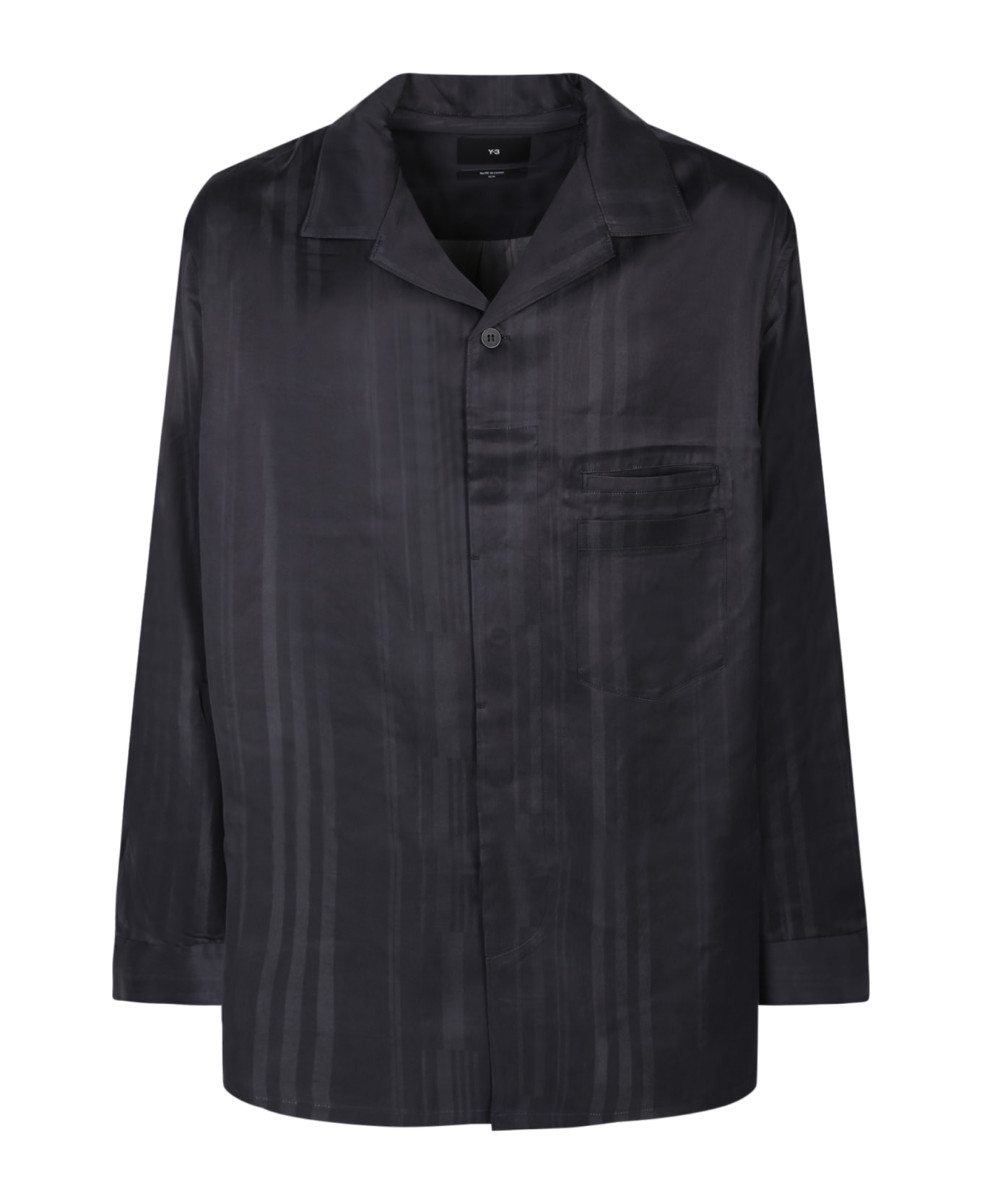 Y-3 Shirt In Black Polyamide Polyester - BLACK シャツ