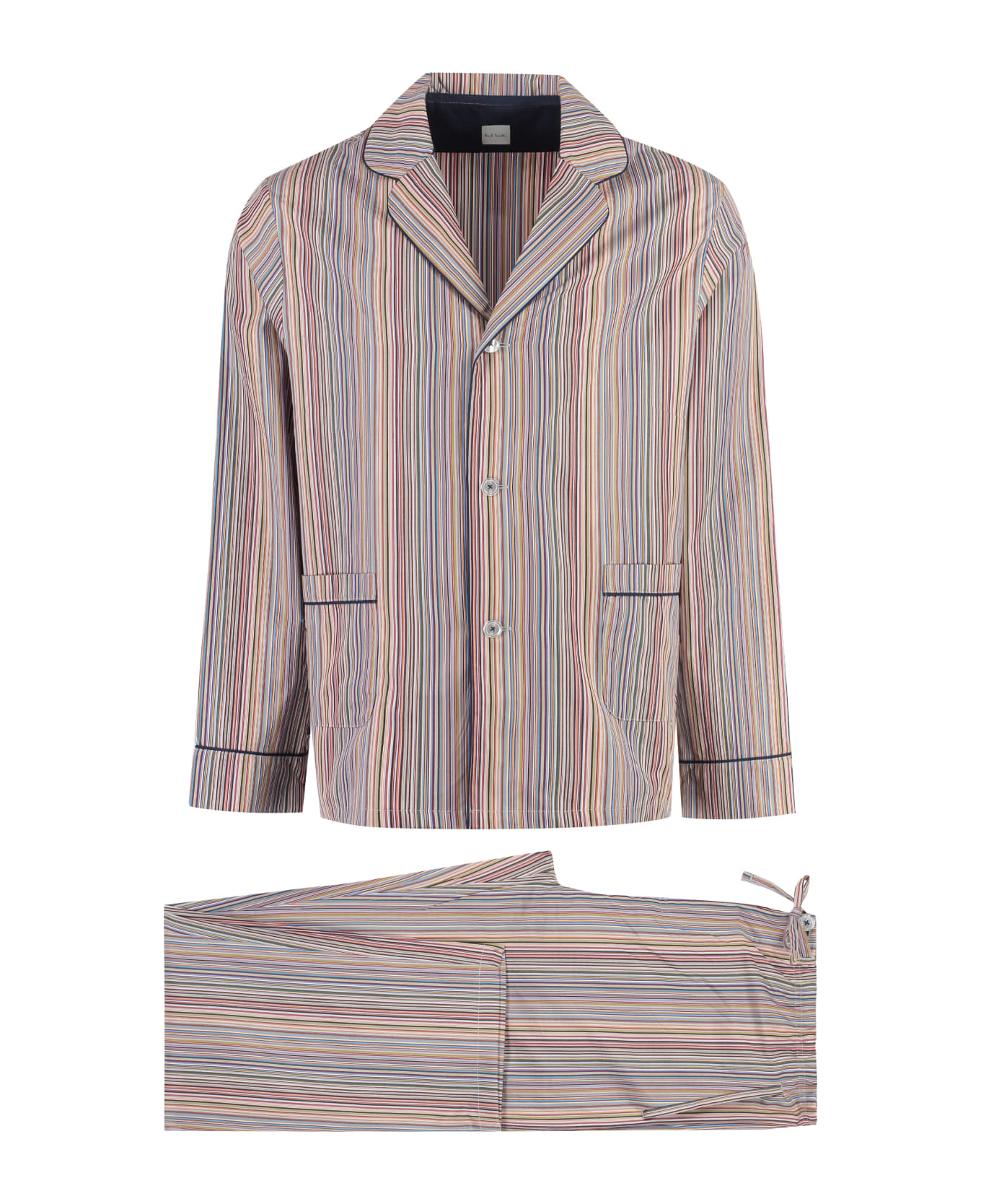 PS by Paul Smith Striped Cotton Pyjamas - Multicolor