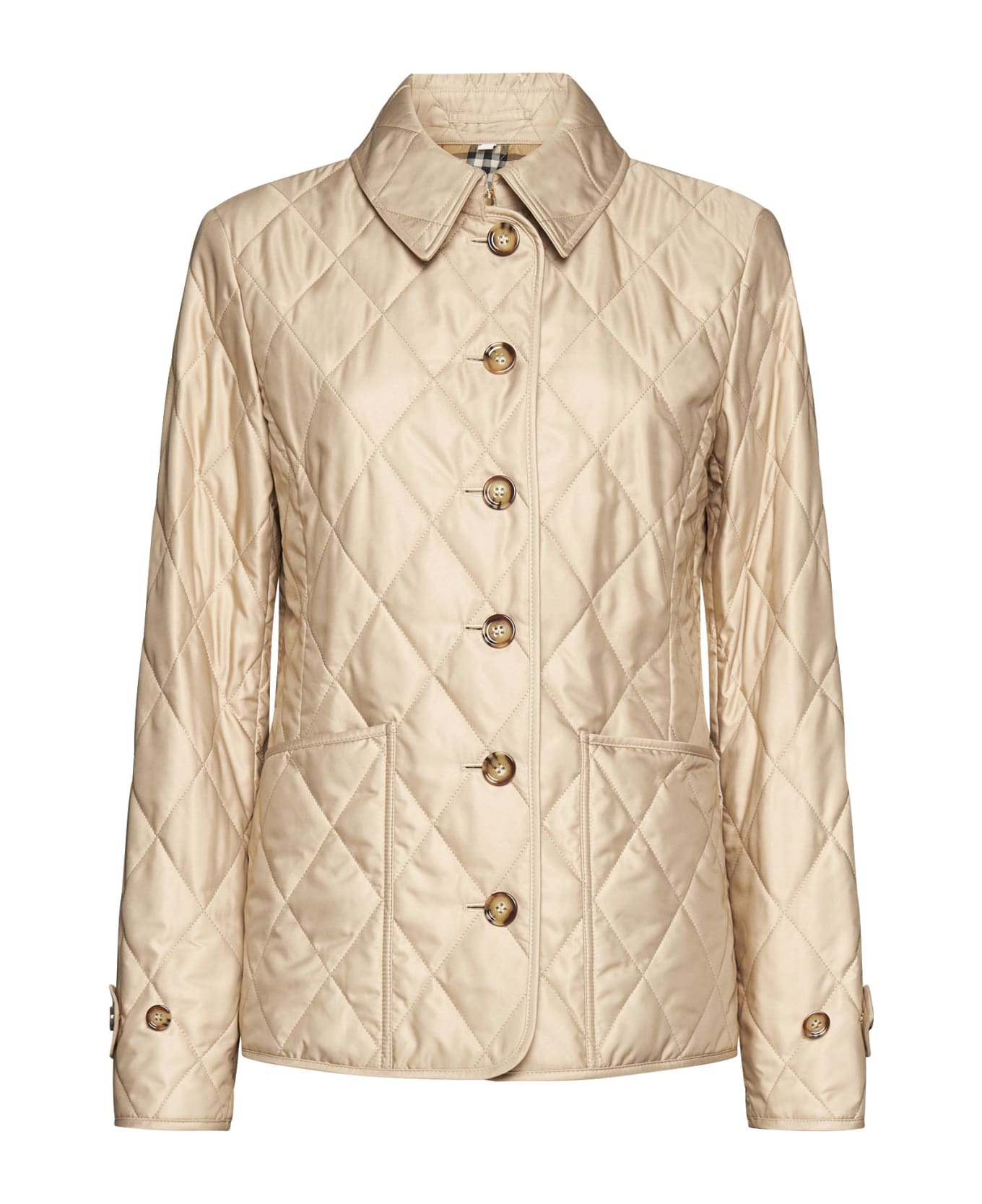 Burberry Diamond Quilted Jacket - New chino