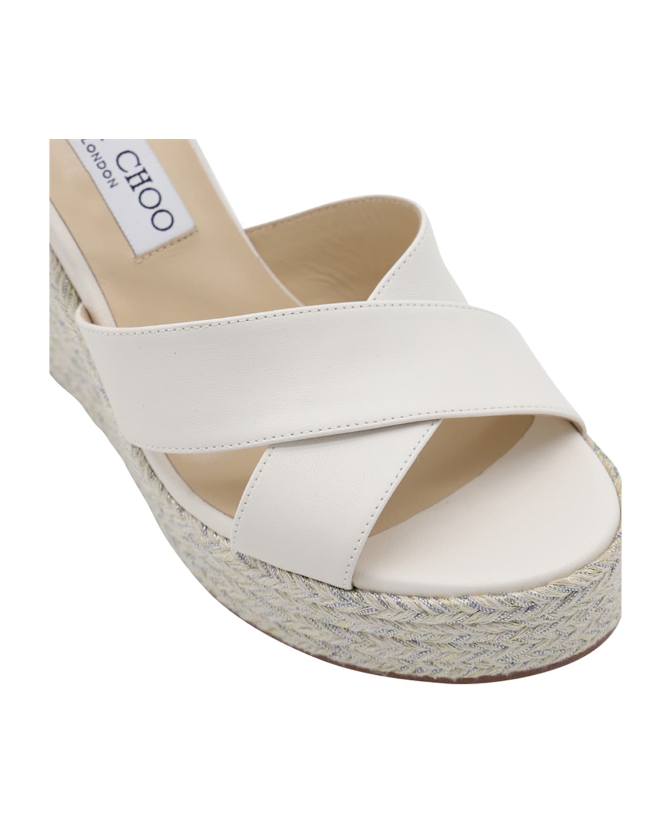 Jimmy Choo Beige Espadrillas - LATTE