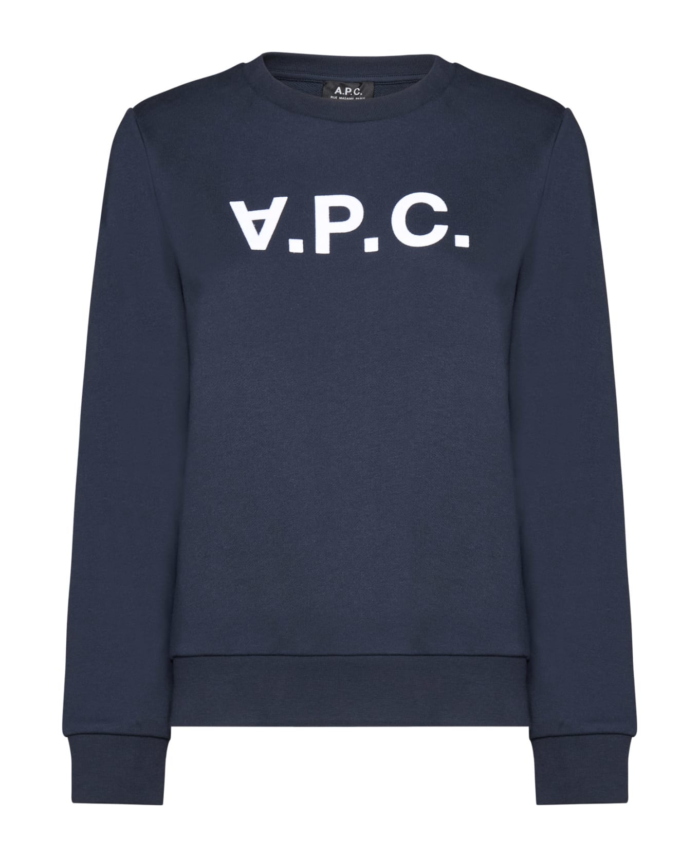 A.P.C. Viva Logo Sweatshirt - Blue フリース