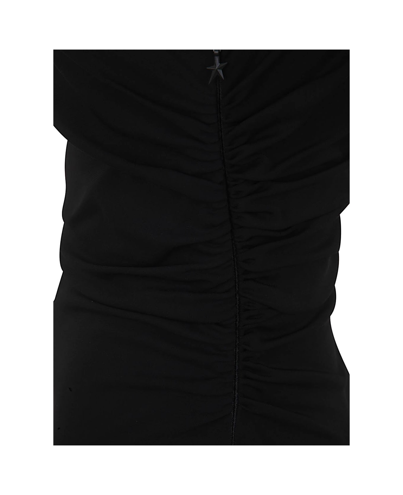Mugler Ro1308 Midi Dress - Black