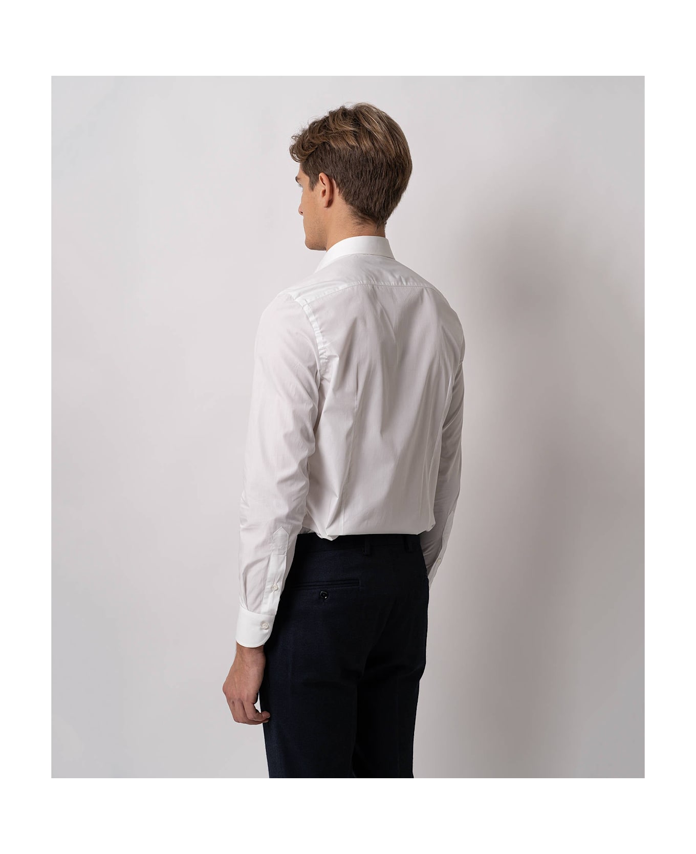 Larusmiani Handmade Shirt Mayfair Shirt - White