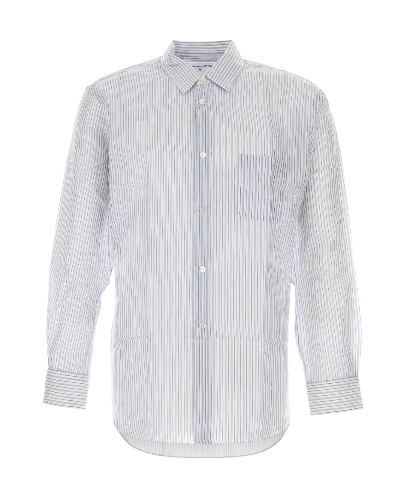 Comme des Garçons Shirt Embroidered Cupro Shirt - 1STRIPE6