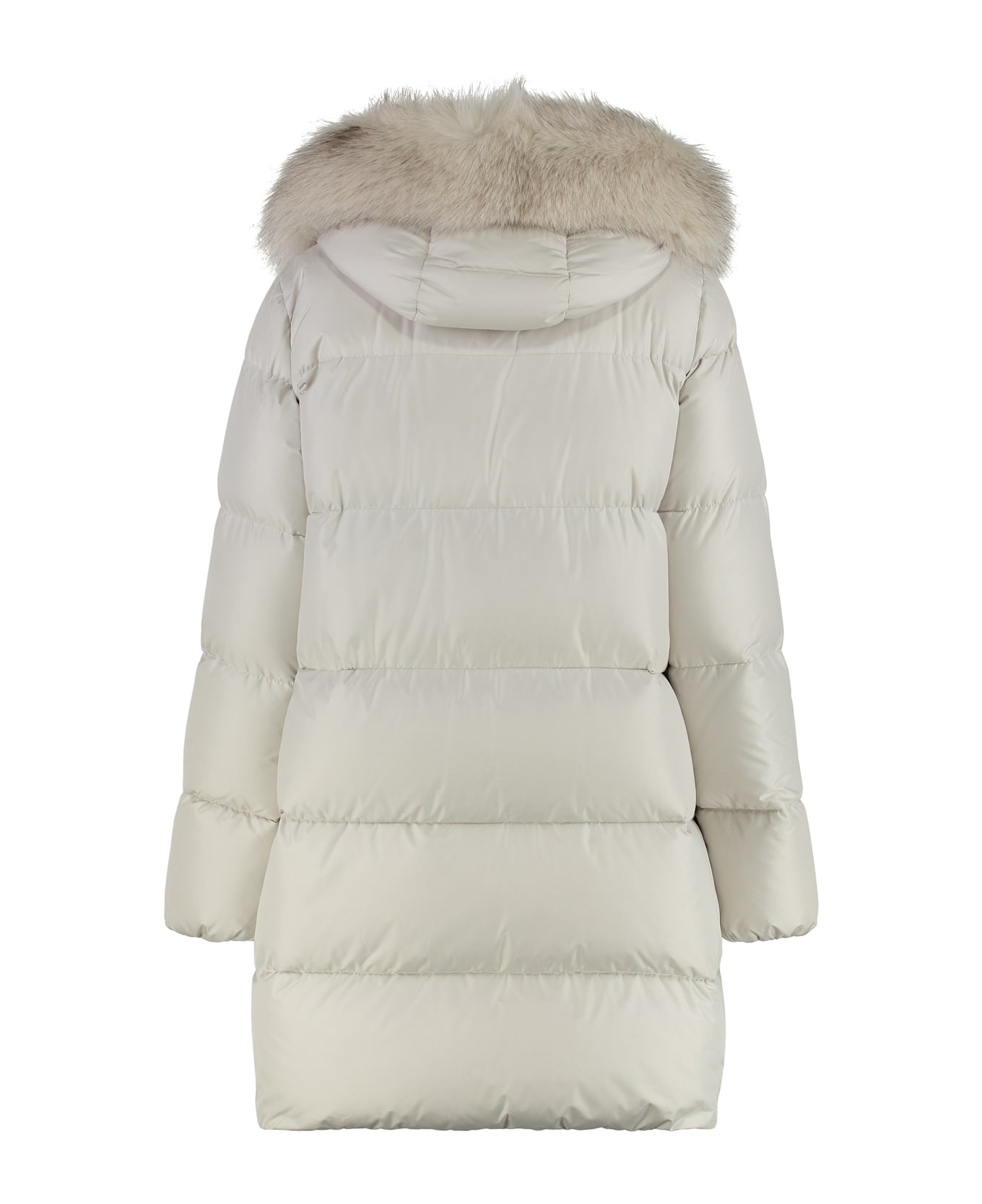 Moorer Danai Hooded Down Jacket - Ivory