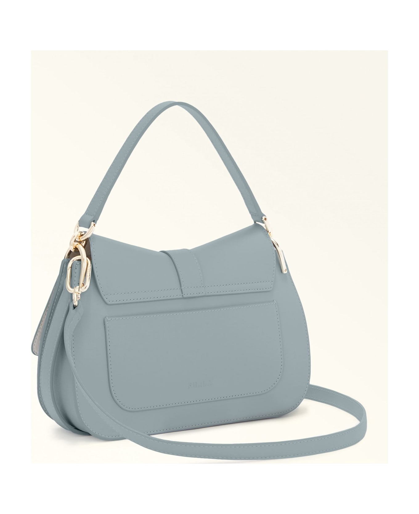 Furla Flow Leather Handbag - nuvola