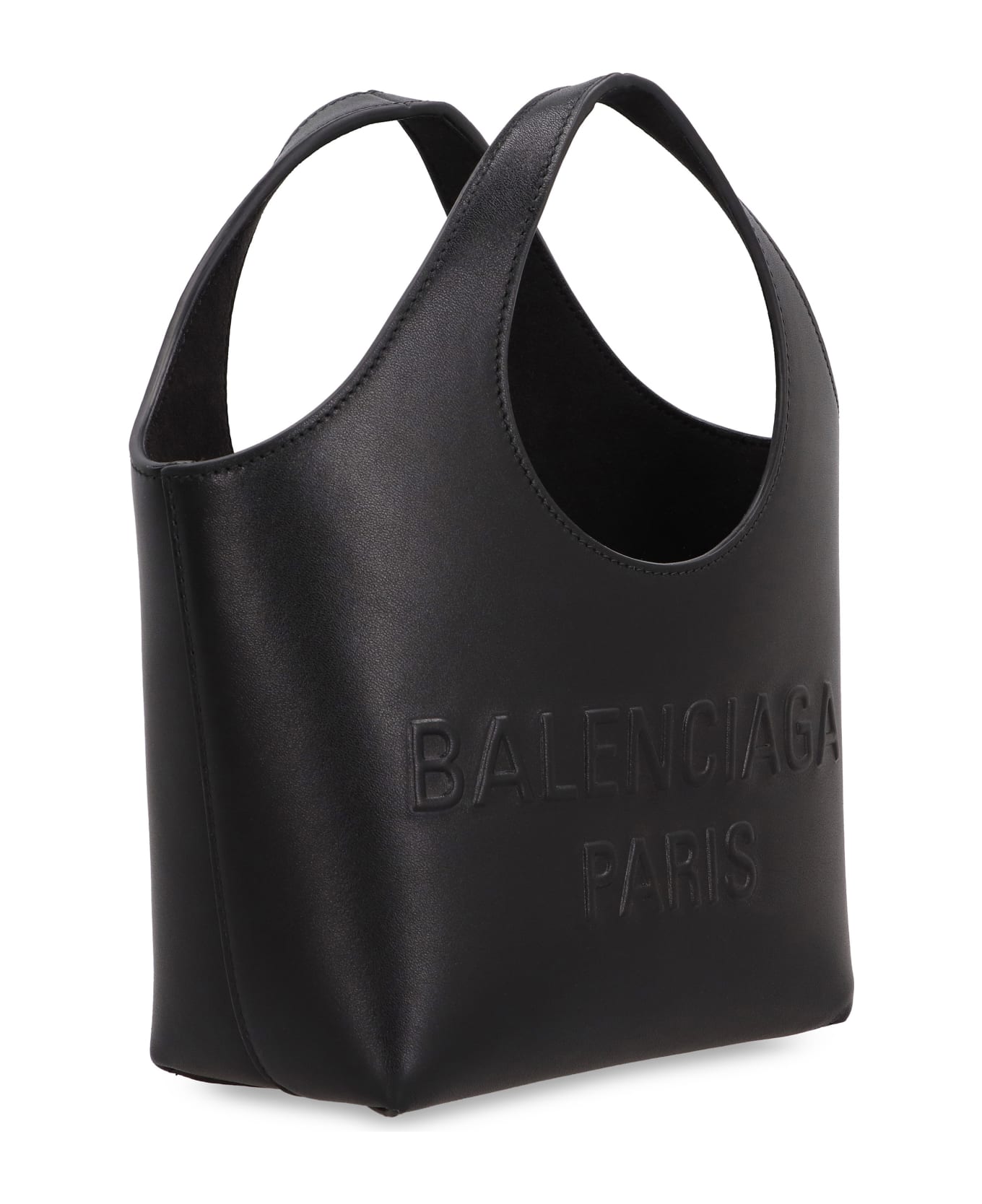 Balenciaga Mary-kate Xs Leather Tote - black トートバッグ