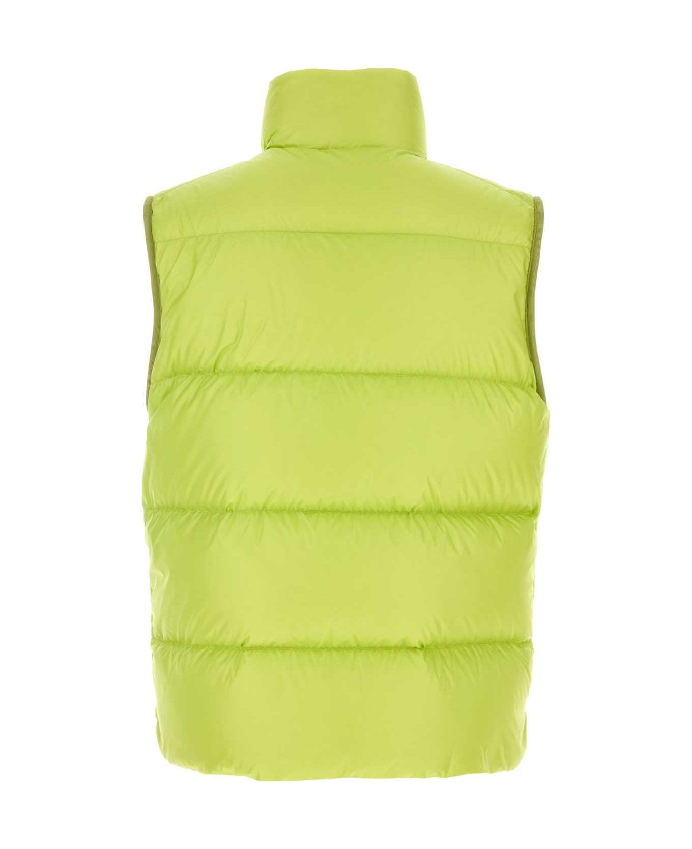 Moncler Fluo Yellow Nylon Sumido Down Jacket - 8B4