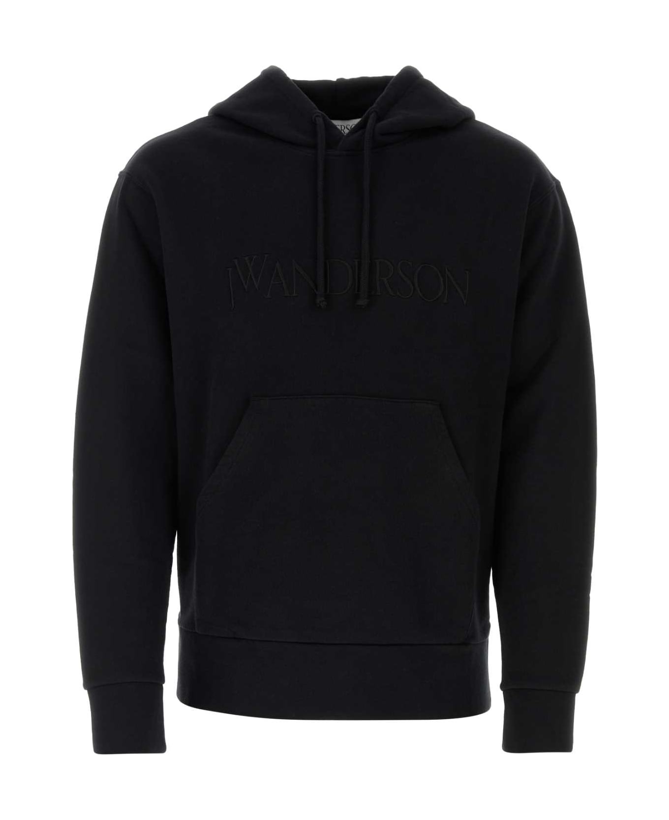 J.W. Anderson Black Cotton Sweatshirt - Black