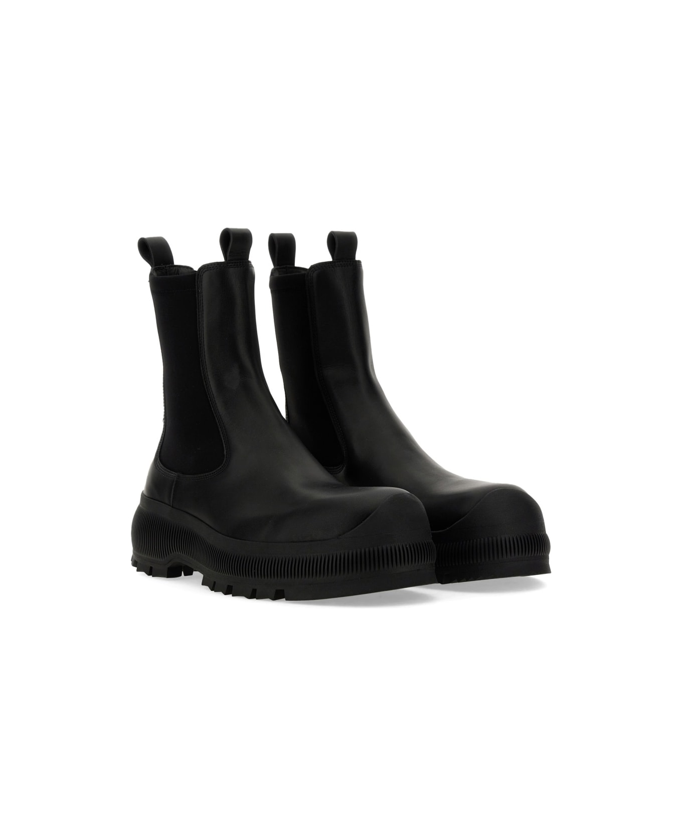 Jil Sander Chelsea Boot - BLACK
