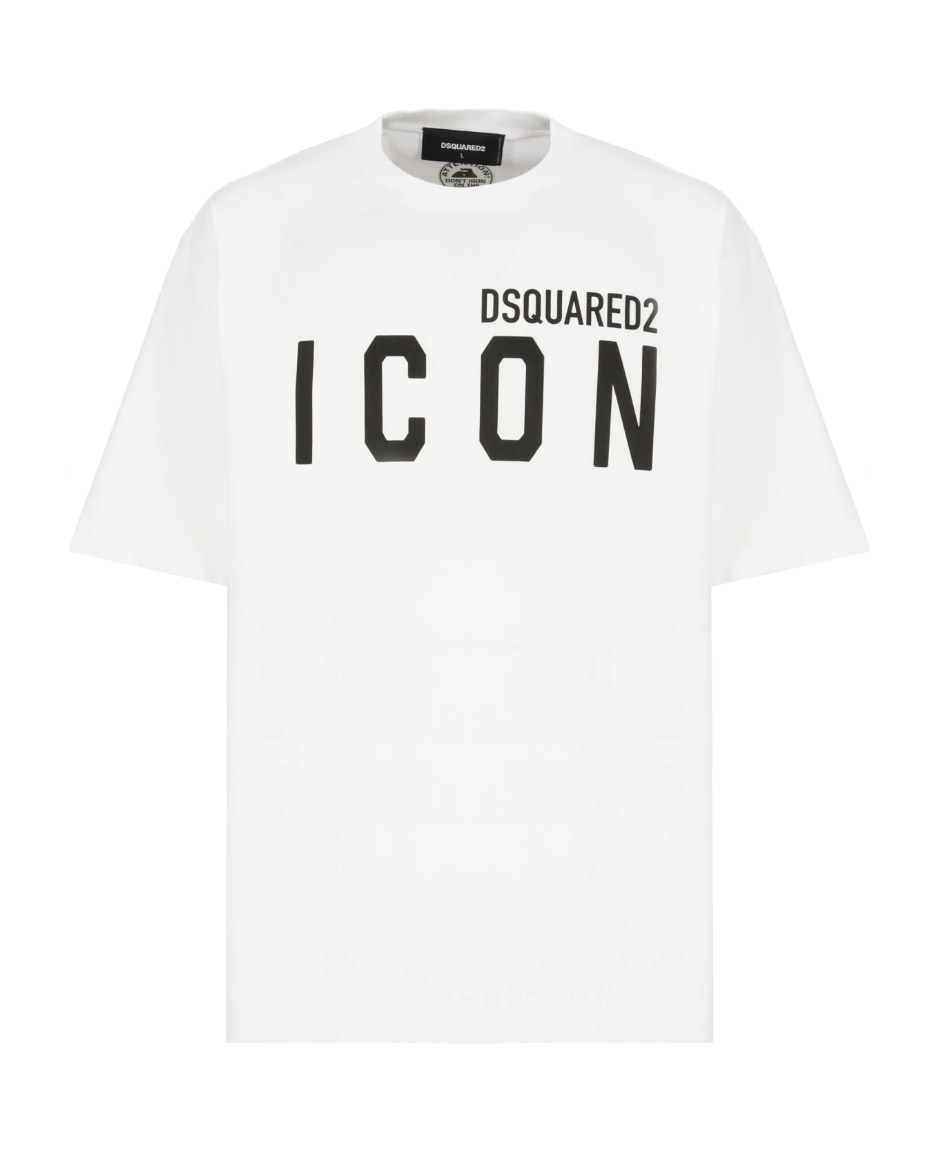 Dsquared2 Be Icon Loosel Fit Tee T-shirt - White