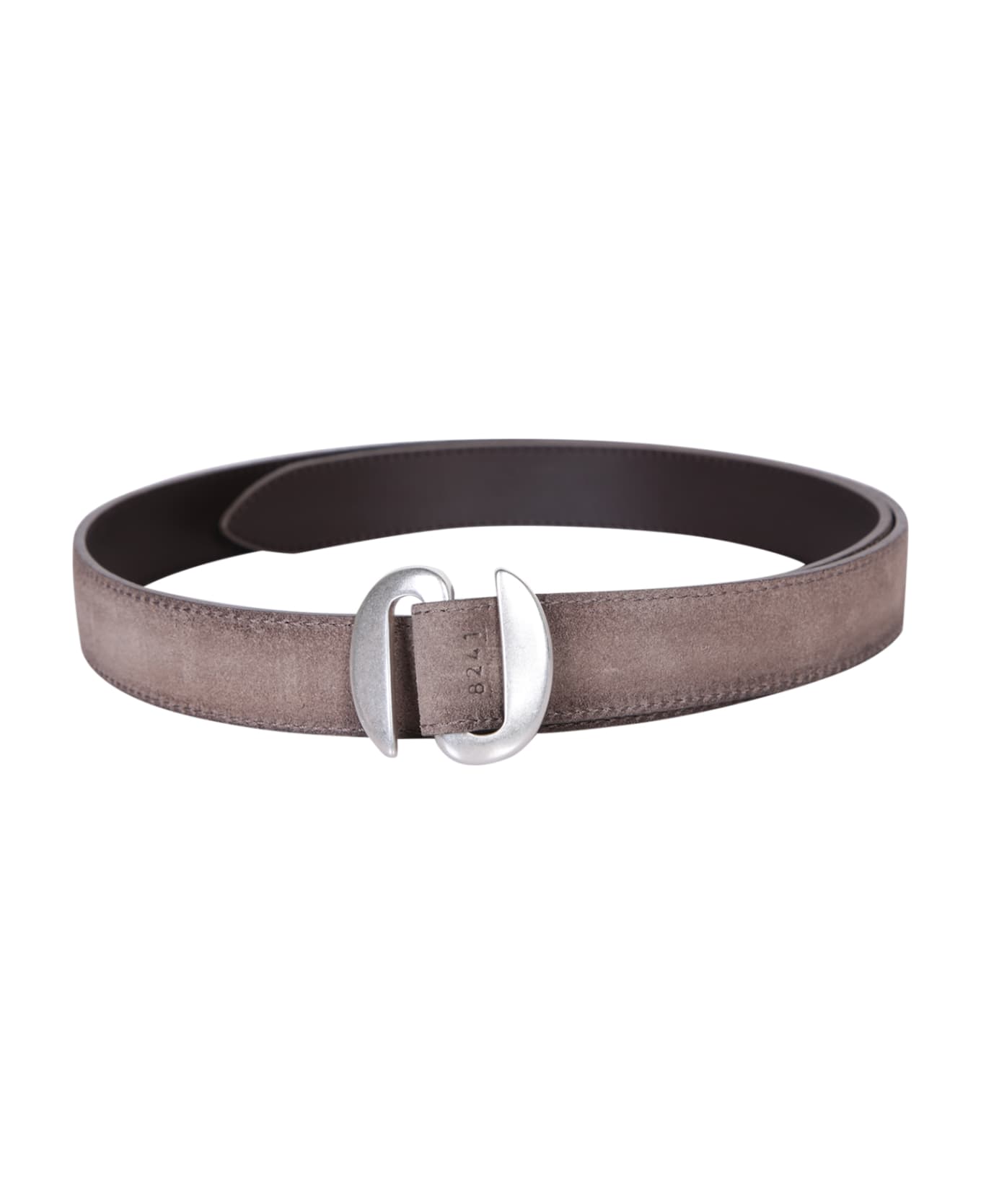 Orciani Reversible Taupe Belt - Beige