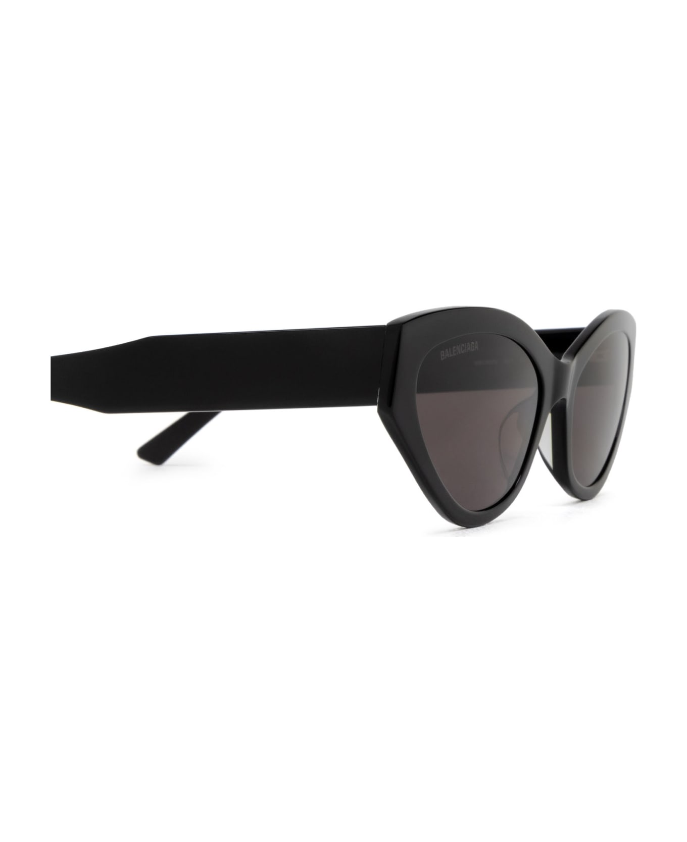 Balenciaga Eyewear Bb0306s Sunglasses - 001 BLACK BLACK GREY サングラス