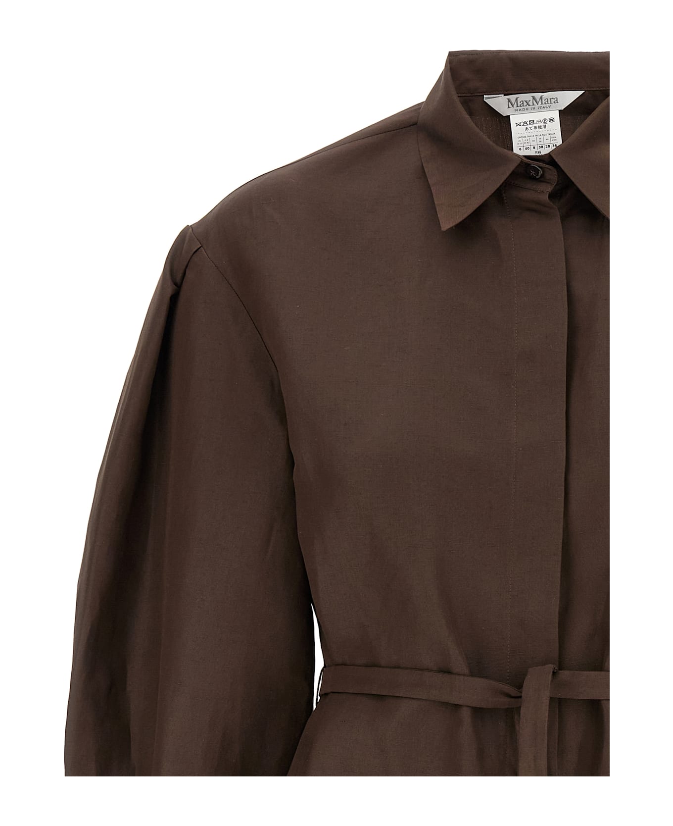 Max Mara 
affari
 Shirt - Brown