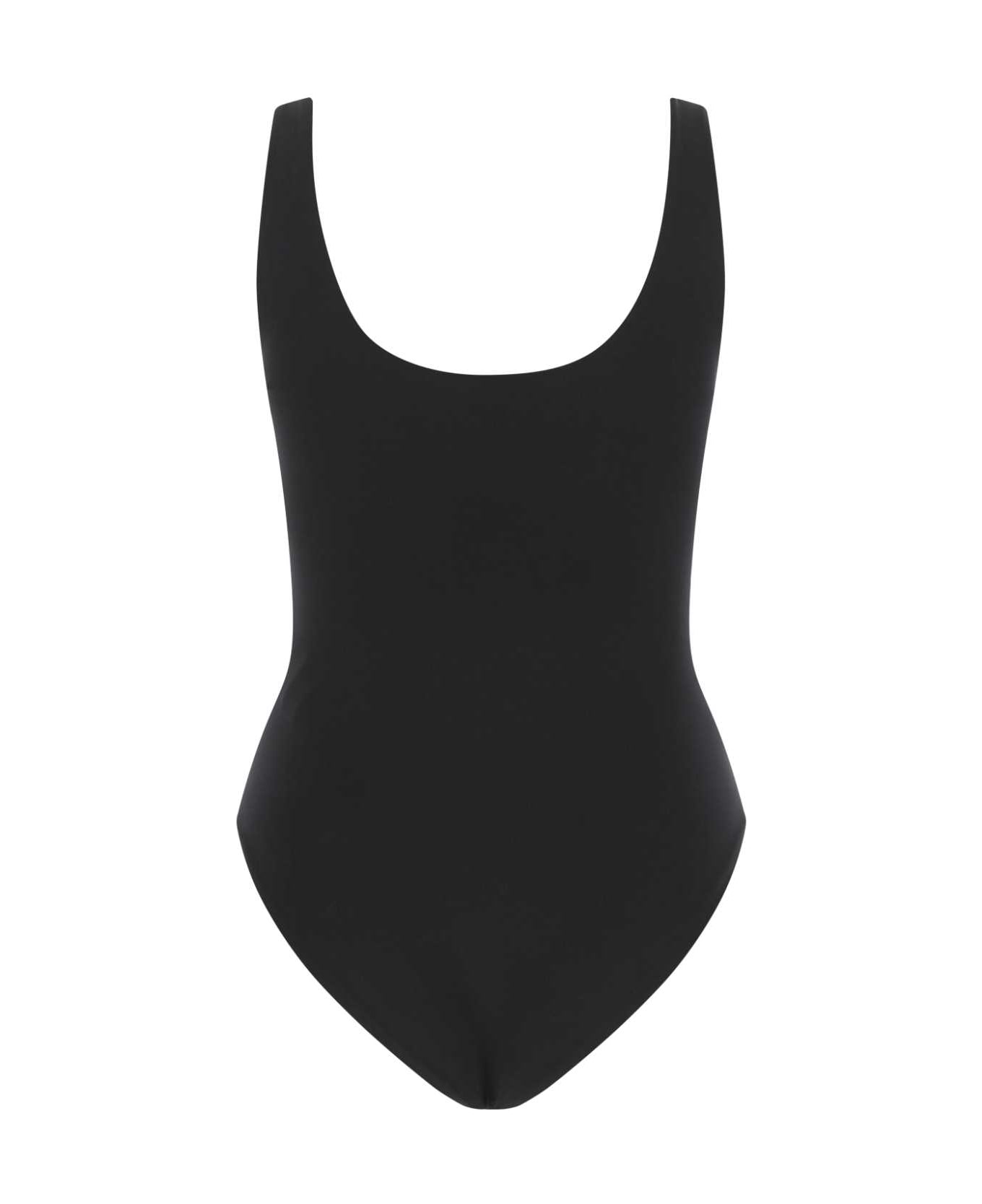 Saint Laurent Black Stretch Nylon Swimsuit - 1000